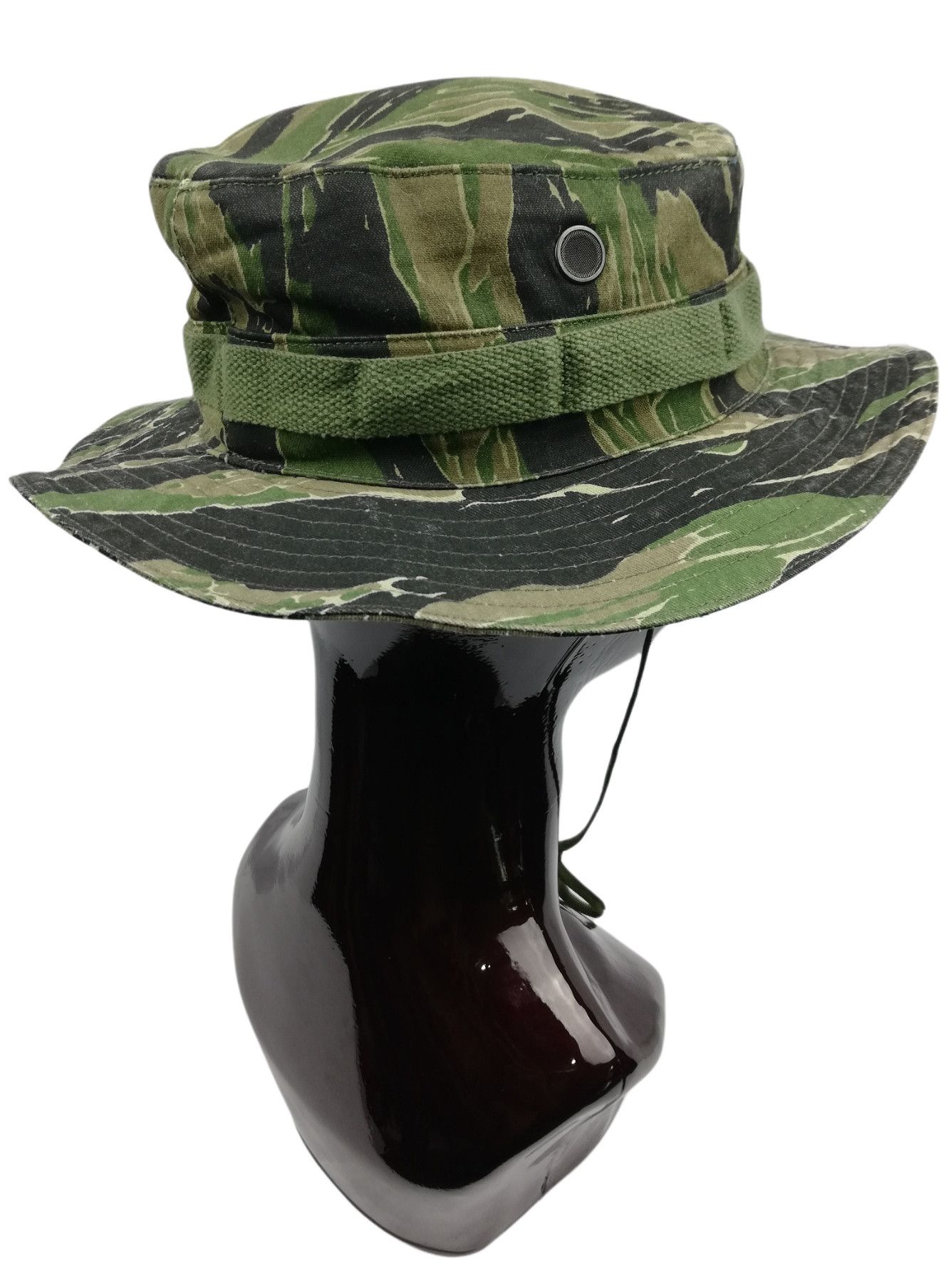 Other 🔥Tiger Stripe Camouflage Military Wide Brim Bucket Hat Size ONE SIZE - 6 Thumbnail