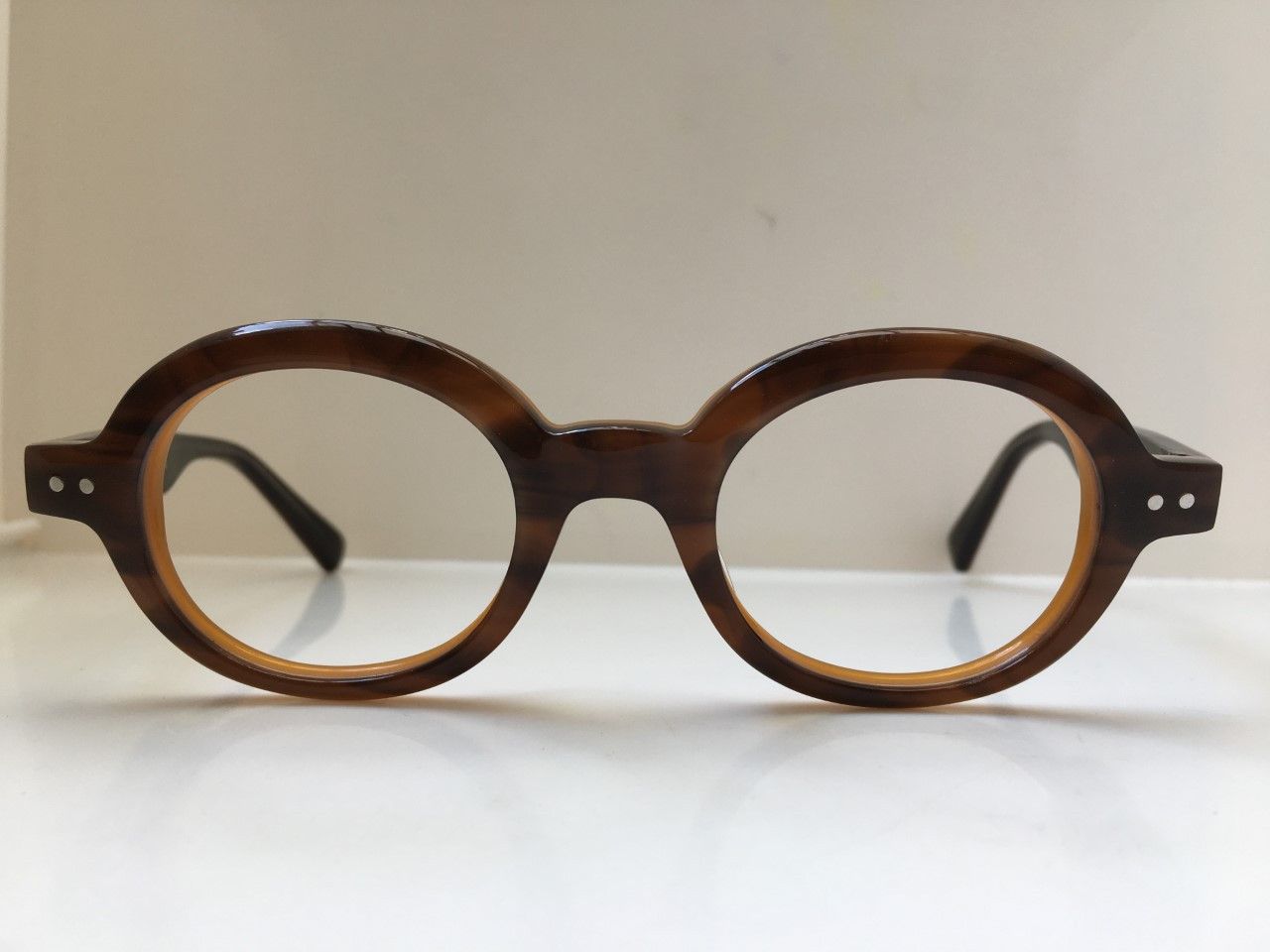 Vintage MOD AVANT GARDE REXE ROUND TORTOISE PREPPY EYEGLASSES Size ONE SIZE - 2 Thumbnail