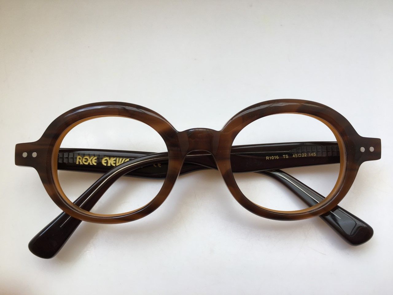 Vintage MOD AVANT GARDE REXE ROUND TORTOISE PREPPY EYEGLASSES Size ONE SIZE - 4 Thumbnail