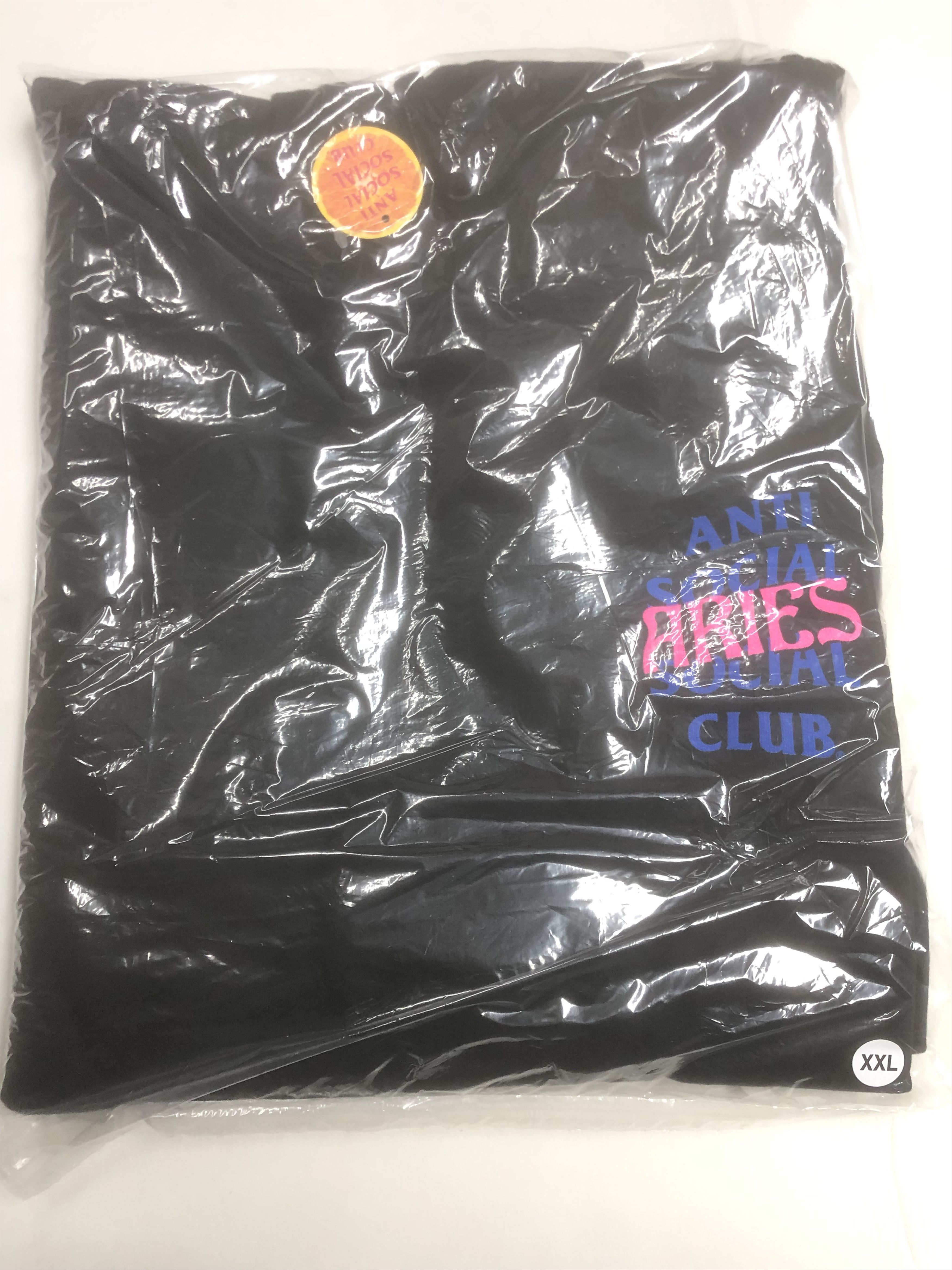 Anti Social Social Club DS Blue ASSC Pink Aries Black Hoodie BAPE KITH KAWS FTP FOG Size US XXL / EU 58 / 5 - 1 Thumbnail