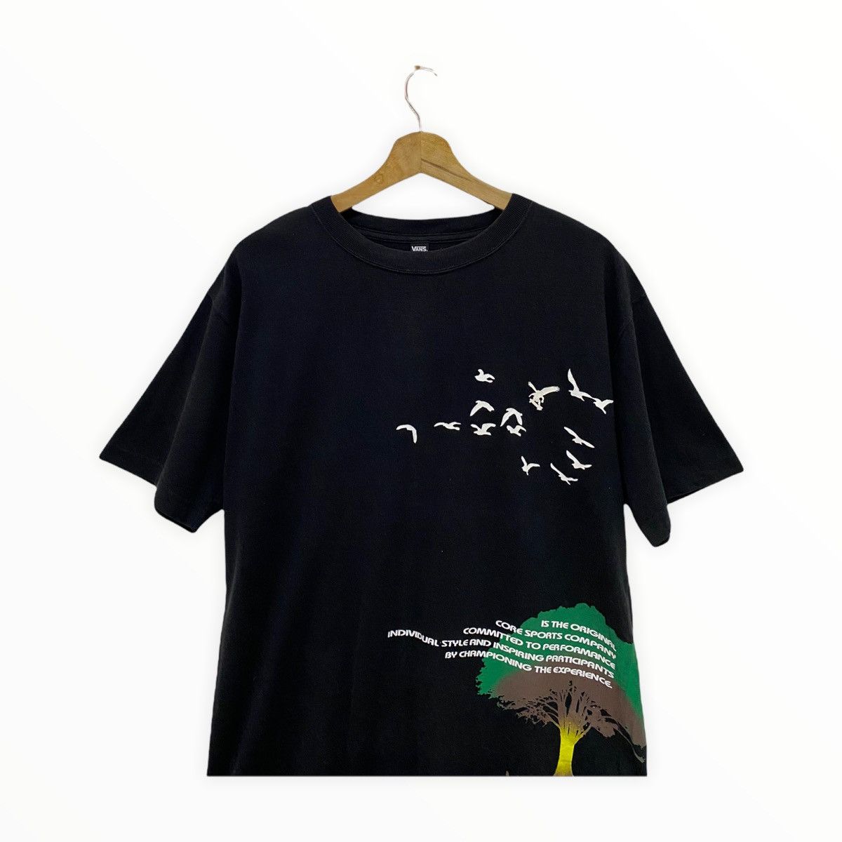 Vans VINTAGE VANS STREETWEAR SWALLOWS PRINTED TEE Size US S / EU 44-46 / 1 - 3 Thumbnail