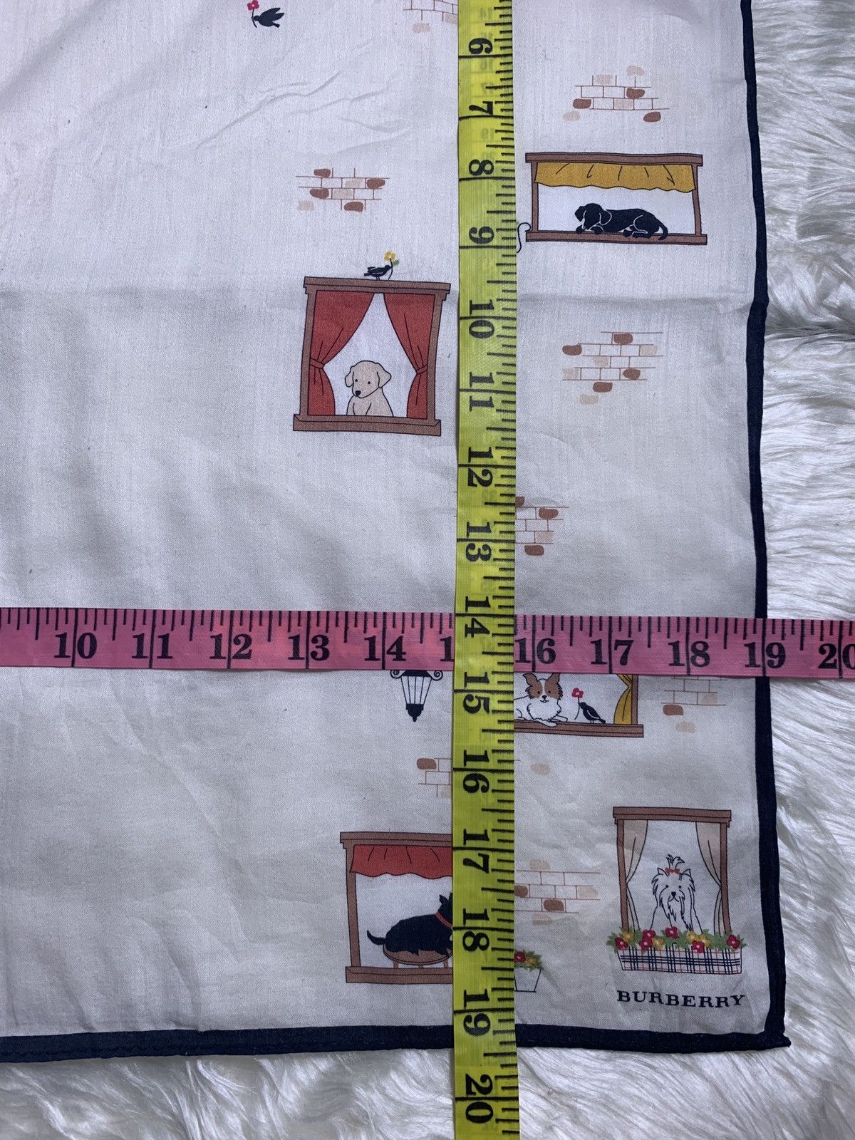 Burberry Vintage Burberry Handkerchief / Bandana / Neckerchief Size ONE SIZE - 6 Thumbnail