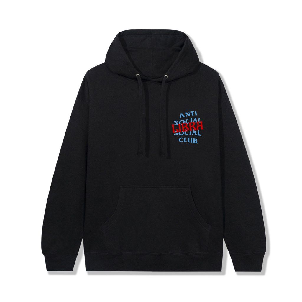 Anti Social Social Club DS ASSC Libra Black Hoodie Bape Kith FTP FOG CDG VLONE OOTD Size US XL / EU 56 / 4 - 4 Thumbnail