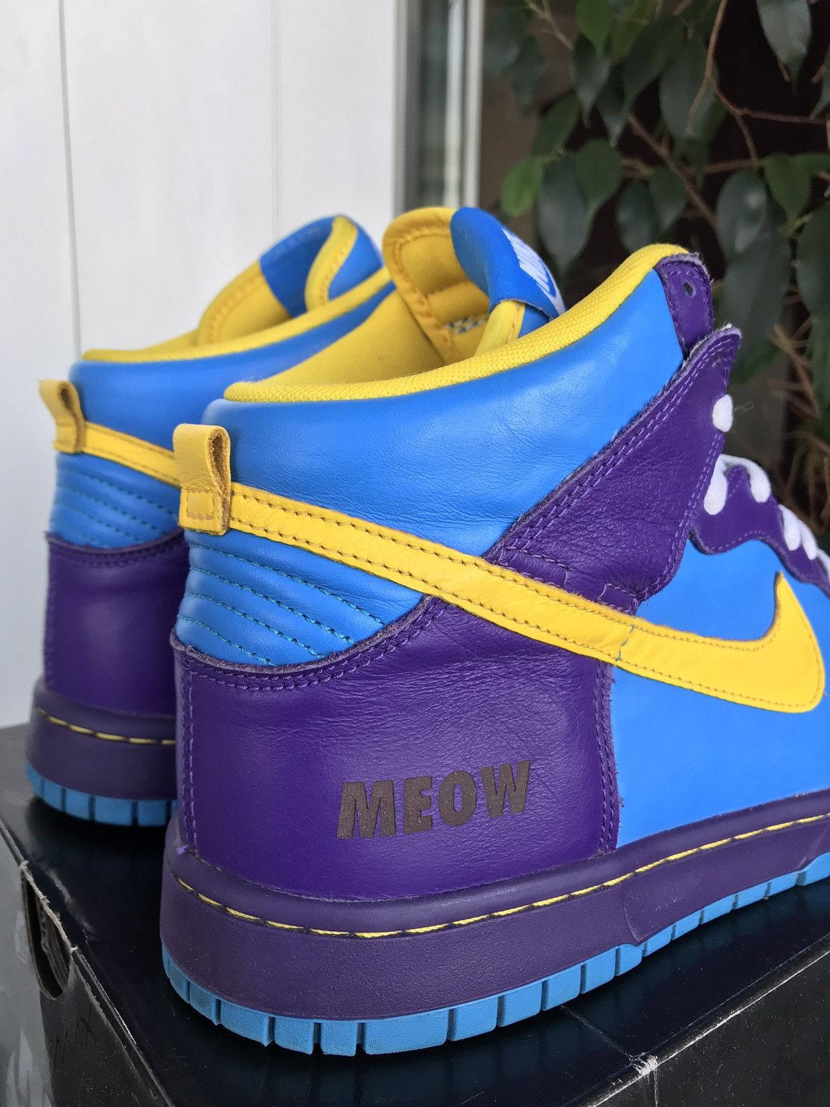 Nike Nike Dunk High ID Bespoke MF Doom IceCream BBC Supreme Bape Size US 9 / EU 42 - 4 Thumbnail