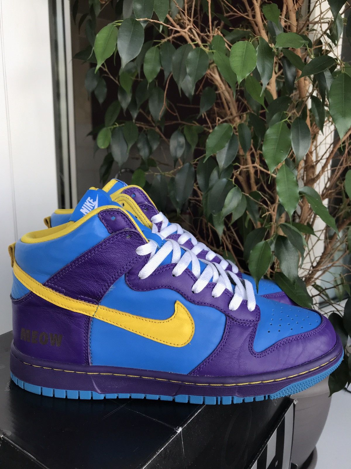 Nike Nike Dunk High ID Bespoke MF Doom IceCream BBC Supreme Bape Size US 9 / EU 42 - 2 Thumbnail