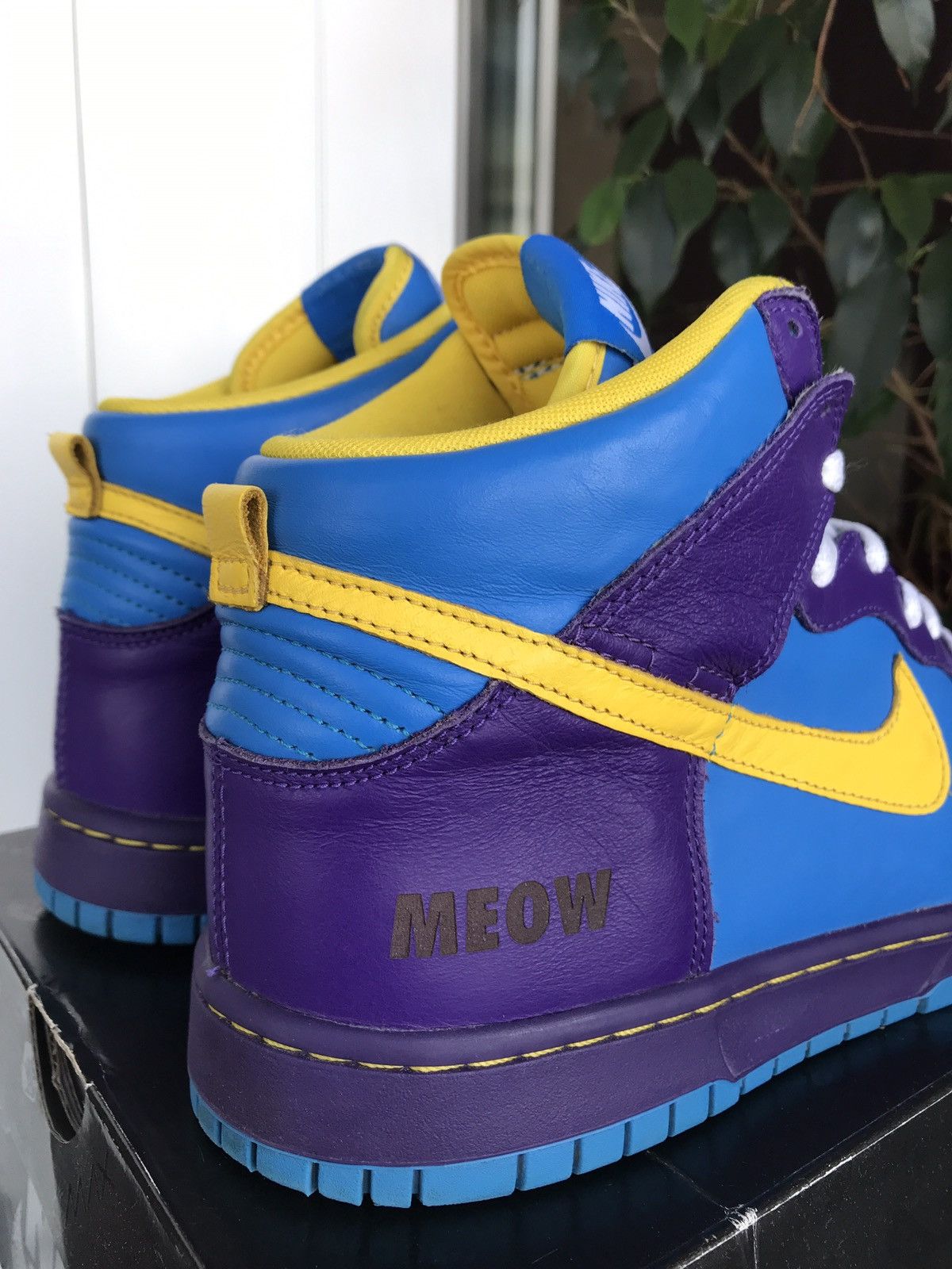 Nike Nike Dunk High ID Bespoke MF Doom IceCream BBC Supreme Bape Size US 9 / EU 42 - 3 Thumbnail