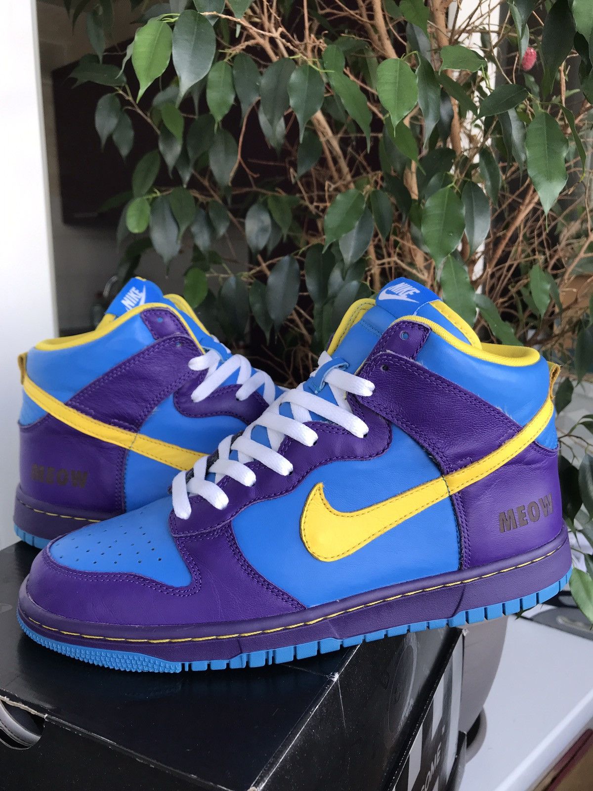 Nike Nike Dunk High ID Bespoke MF Doom IceCream BBC Supreme Bape Size US 9 / EU 42 - 1 Thumbnail