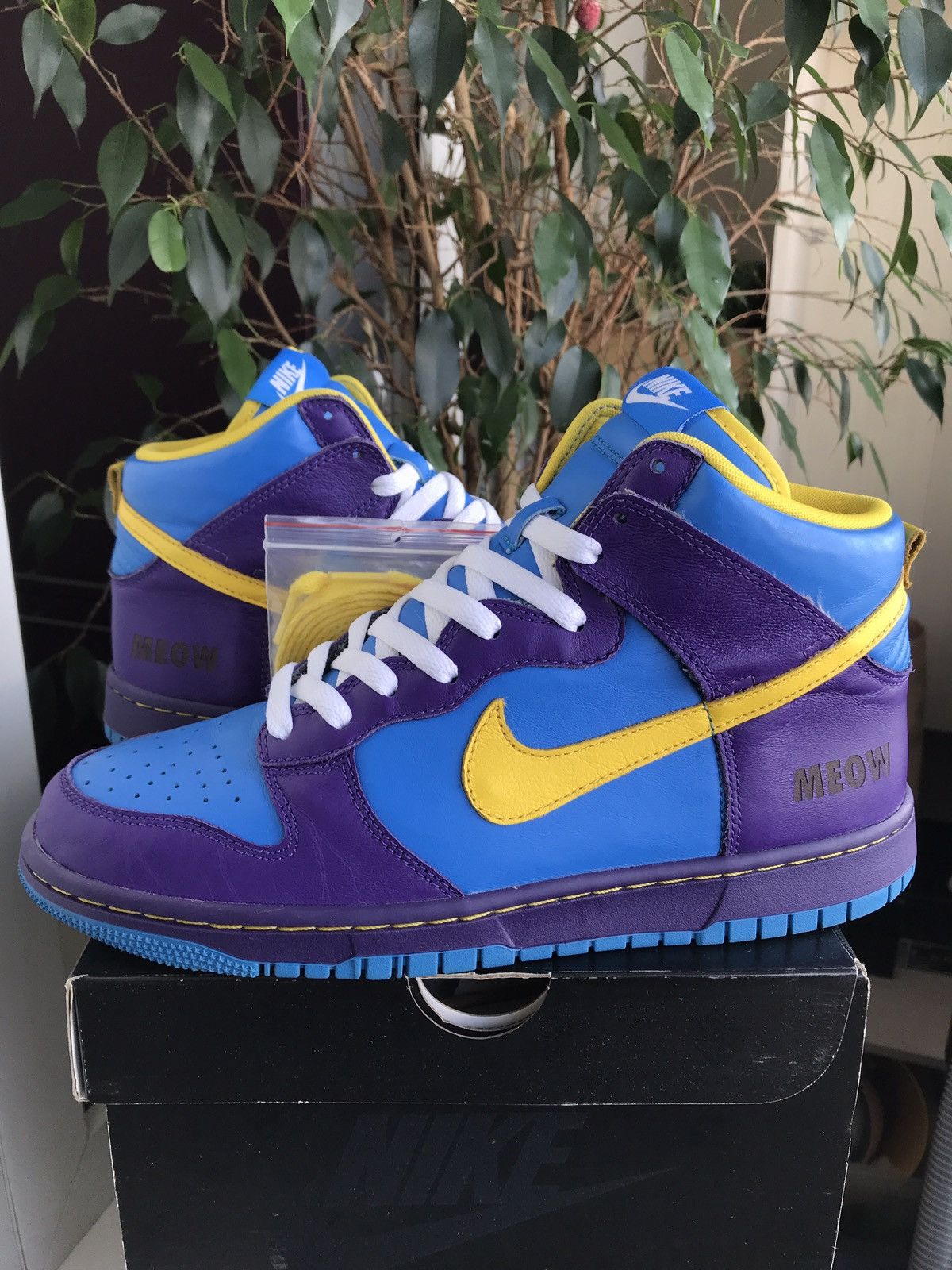 Nike Nike Dunk High ID Bespoke MF Doom IceCream BBC Supreme Bape Size US 9 / EU 42 - 7 Thumbnail