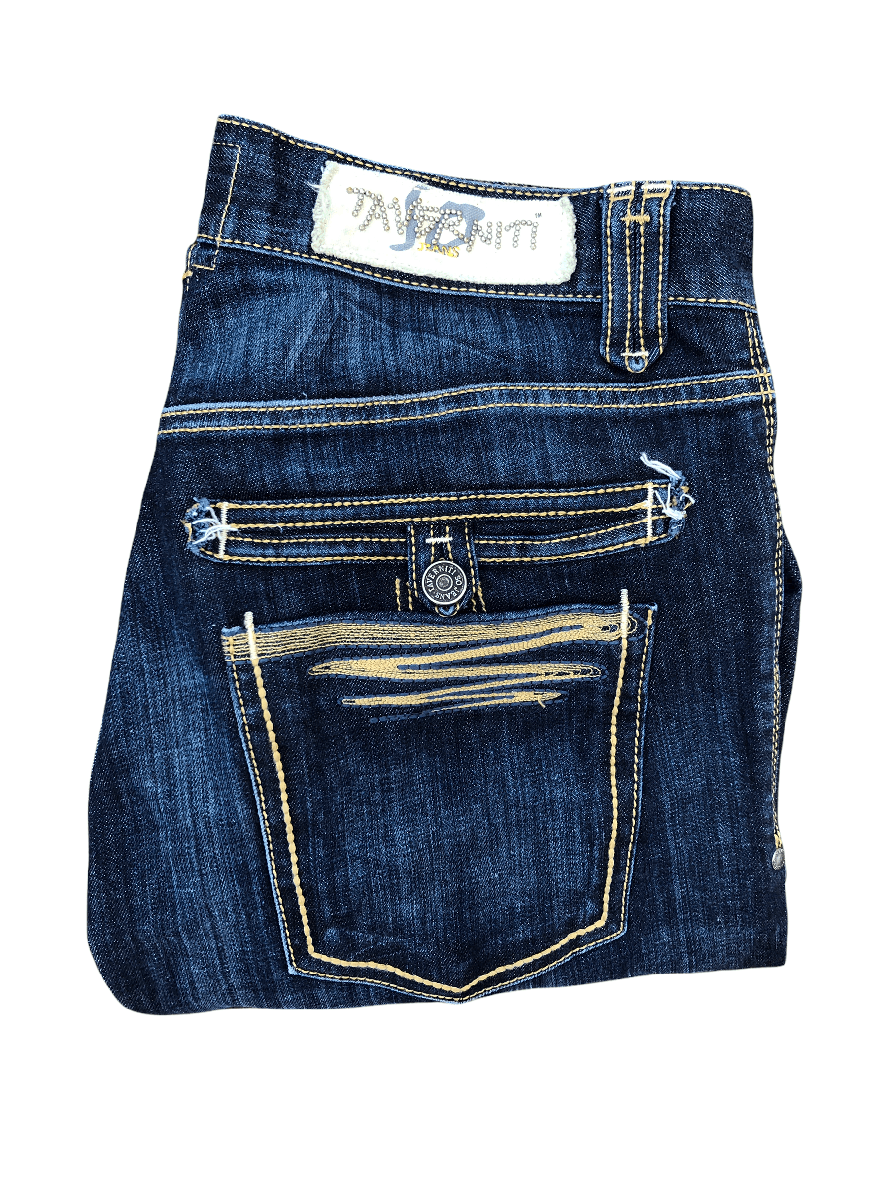 Vintage Taverniti Jeans By Jimmy Taverniti Size 32 Blue