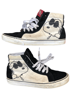 Peanuts vans high tops sales
