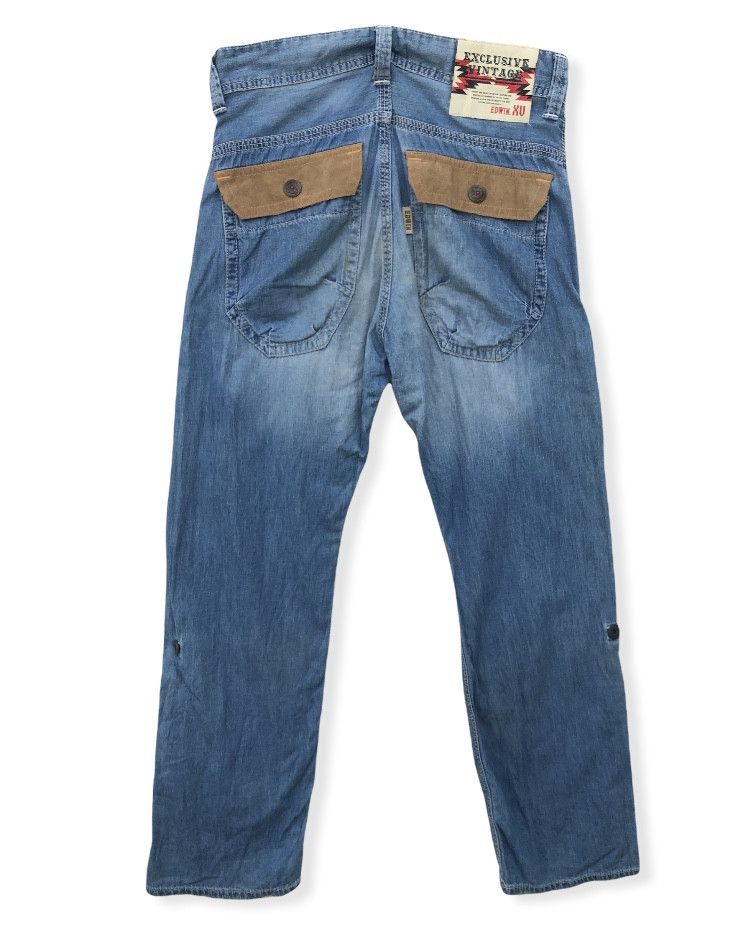 Edwin RARE🔥EDWIN XV NAVAJO STYLE 2 IN 1 FOLDABLE CASUAL PANTS Size US 34 / EU 50 - 3 Thumbnail