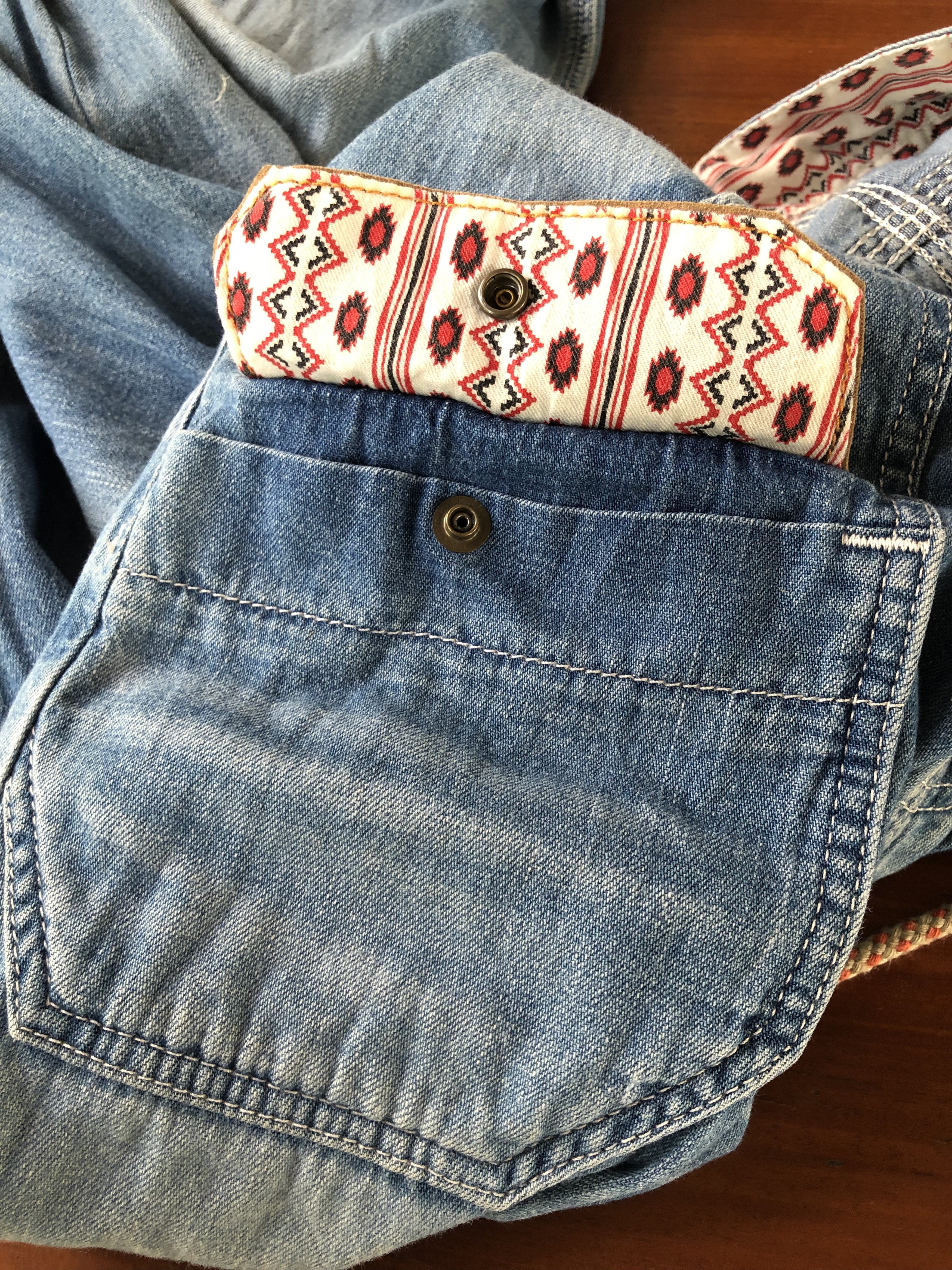 Edwin RARE🔥EDWIN XV NAVAJO STYLE 2 IN 1 FOLDABLE CASUAL PANTS Size US 34 / EU 50 - 17 Thumbnail