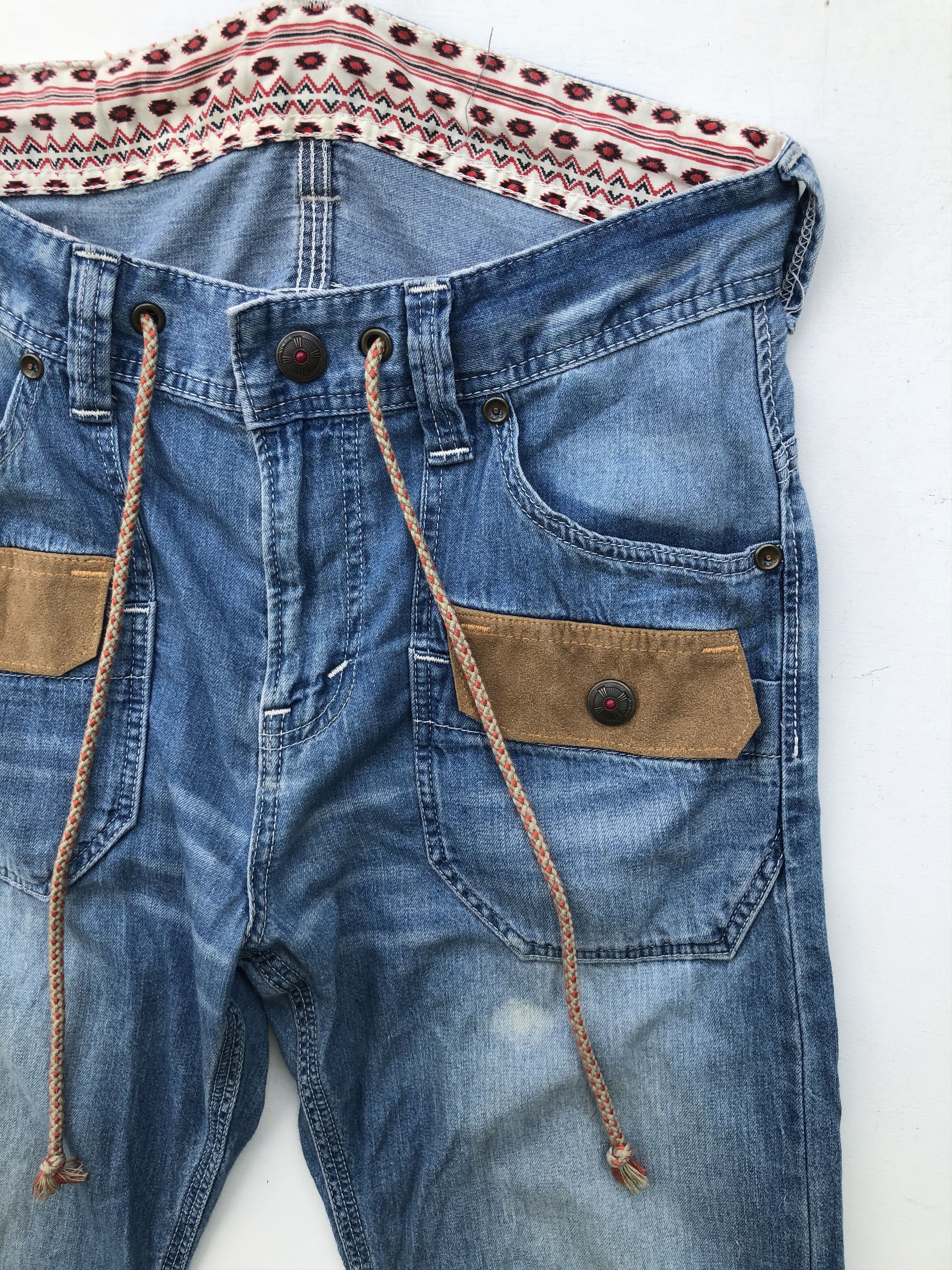 Edwin RARE🔥EDWIN XV NAVAJO STYLE 2 IN 1 FOLDABLE CASUAL PANTS Size US 34 / EU 50 - 6 Thumbnail