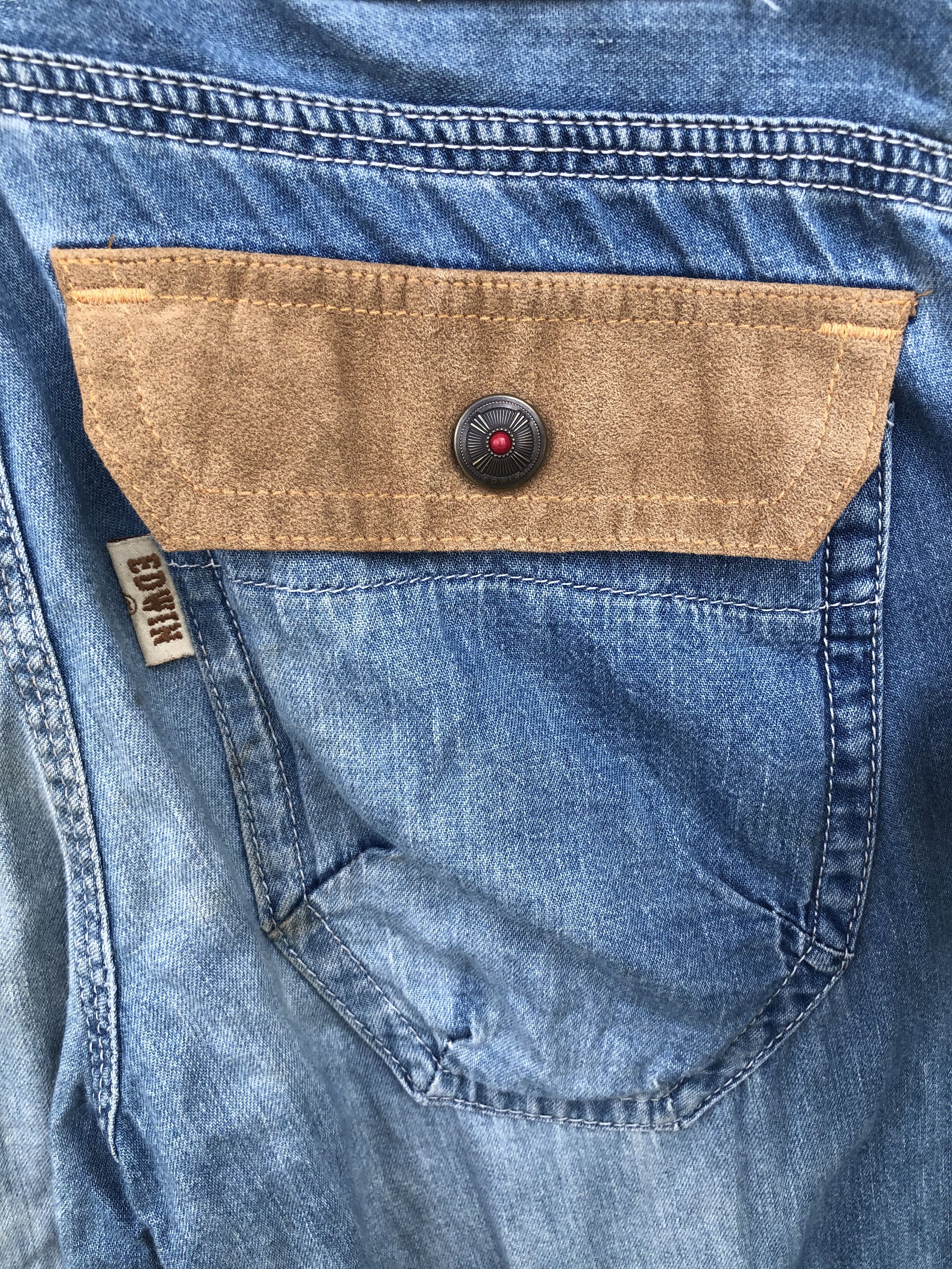 Edwin RARE🔥EDWIN XV NAVAJO STYLE 2 IN 1 FOLDABLE CASUAL PANTS Size US 34 / EU 50 - 9 Thumbnail