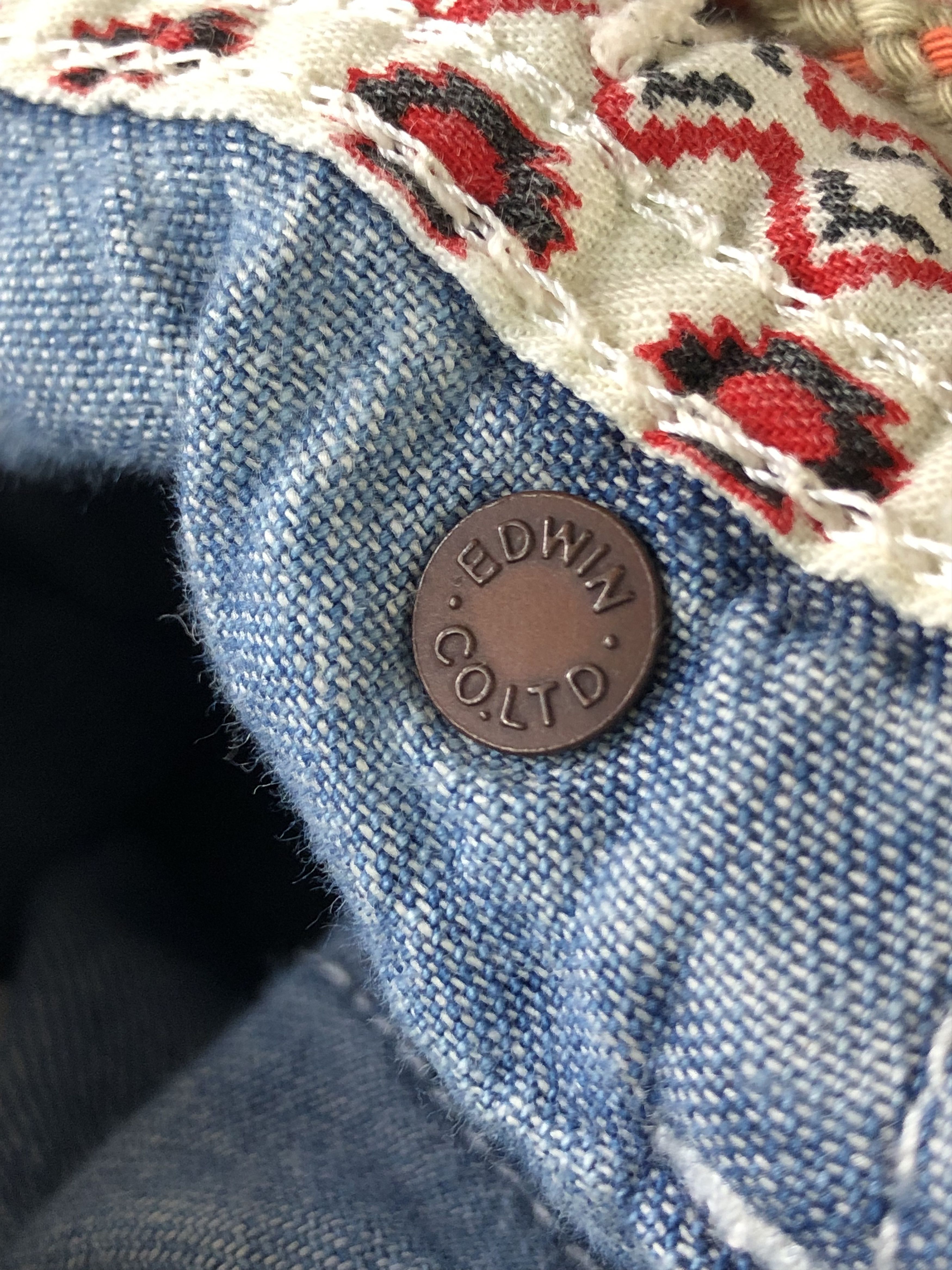Edwin RARE🔥EDWIN XV NAVAJO STYLE 2 IN 1 FOLDABLE CASUAL PANTS Size US 34 / EU 50 - 13 Thumbnail