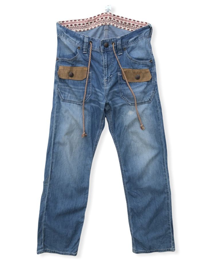 Edwin RARE🔥EDWIN XV NAVAJO STYLE 2 IN 1 FOLDABLE CASUAL PANTS Size US 34 / EU 50 - 2 Thumbnail