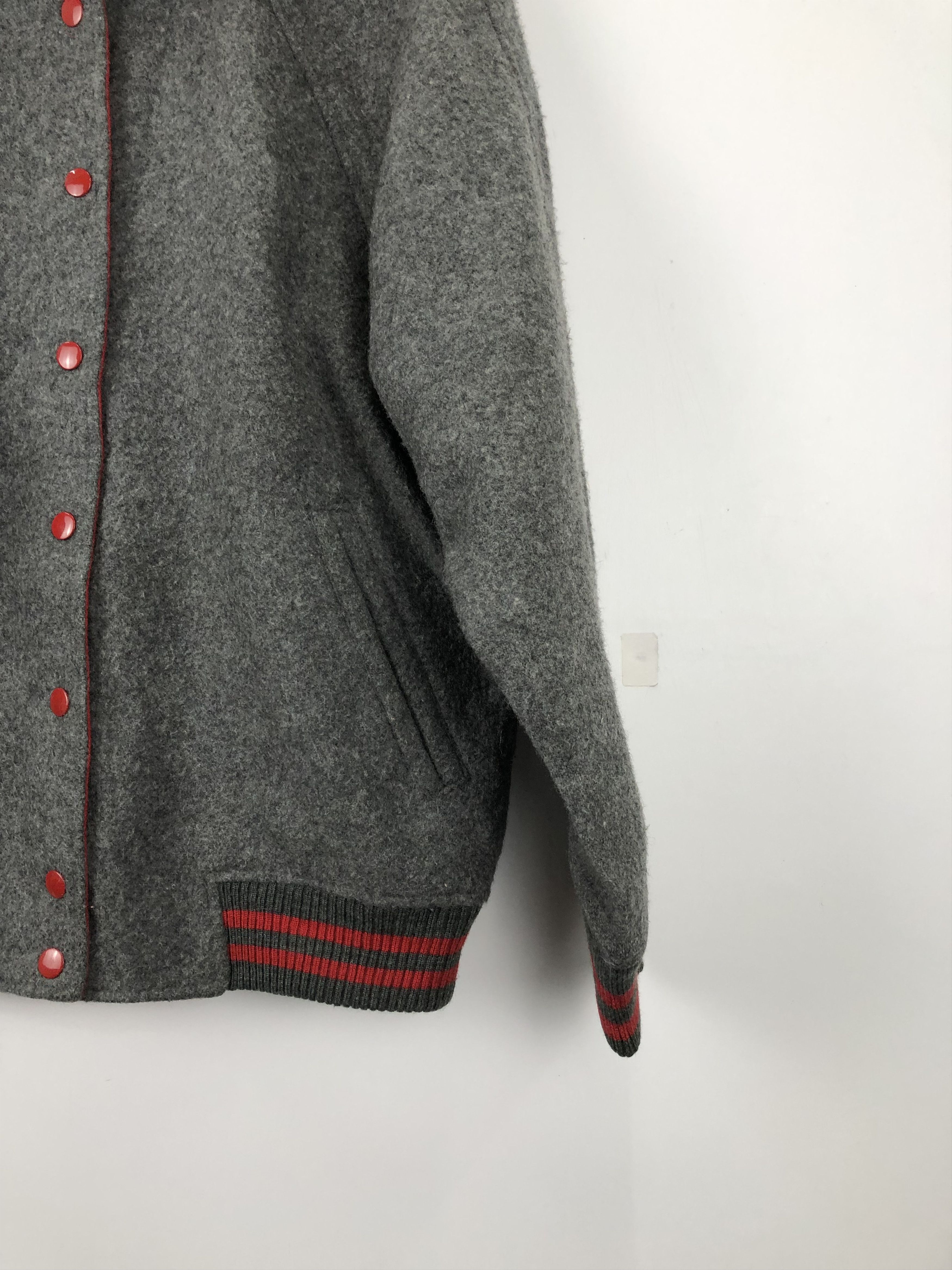 Vintage Vintage 90s Cole California Wool Varsity Jacket Hoodie V0320 Size US L / EU 52-54 / 3 - 4 Thumbnail