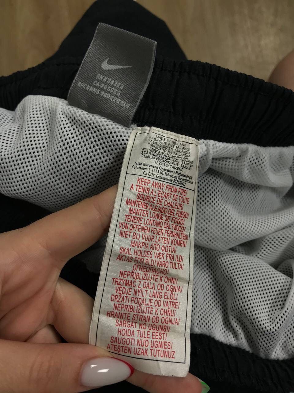 Nike × Vintage Nike swoosh streetwear vintage shorts Size US 34 / EU 50 - 5 Thumbnail