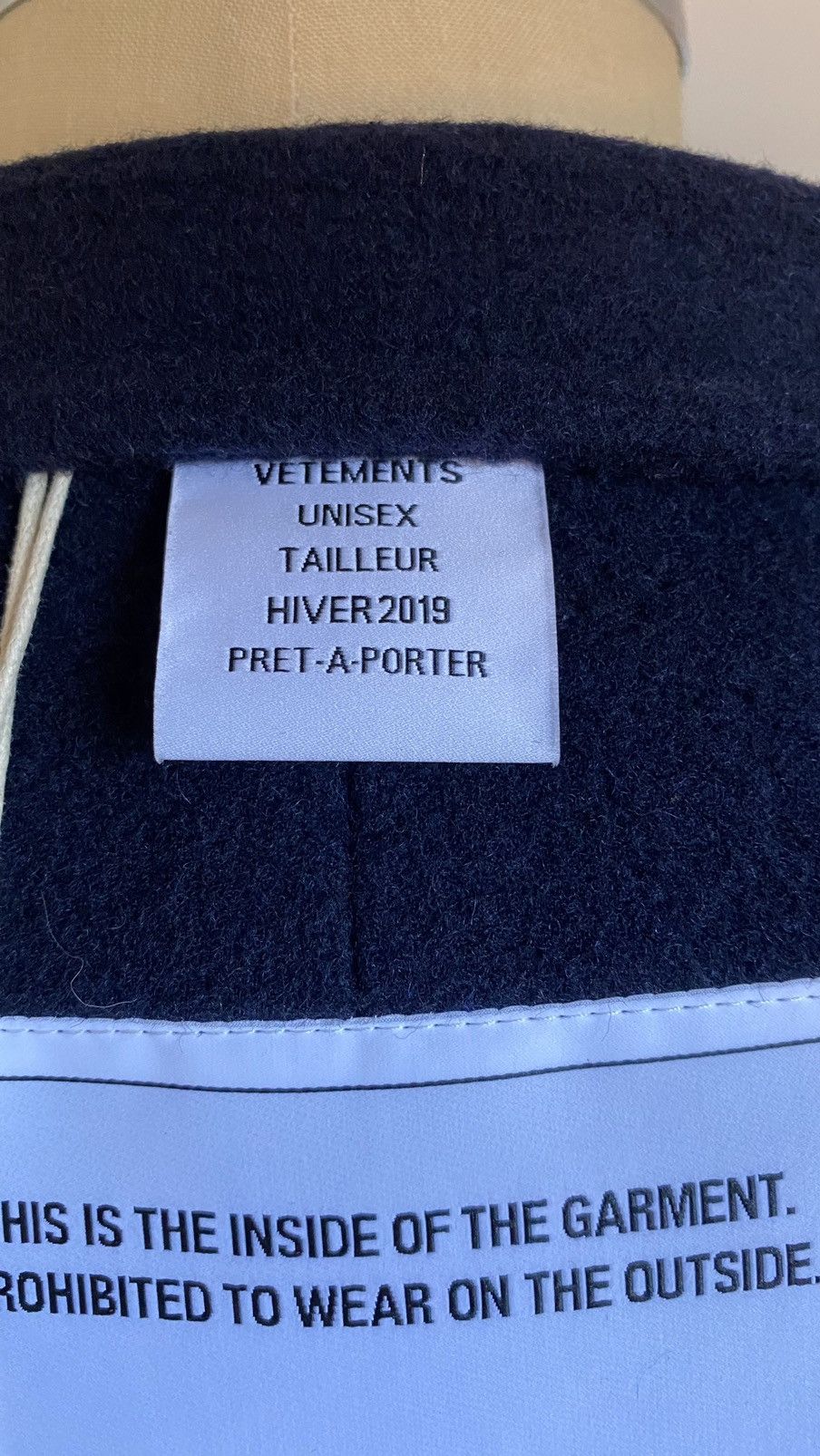 Vetements Reversible Vetements Over Coat (New/Never worn) Size US S / EU 44-46 / 1 - 6 Thumbnail