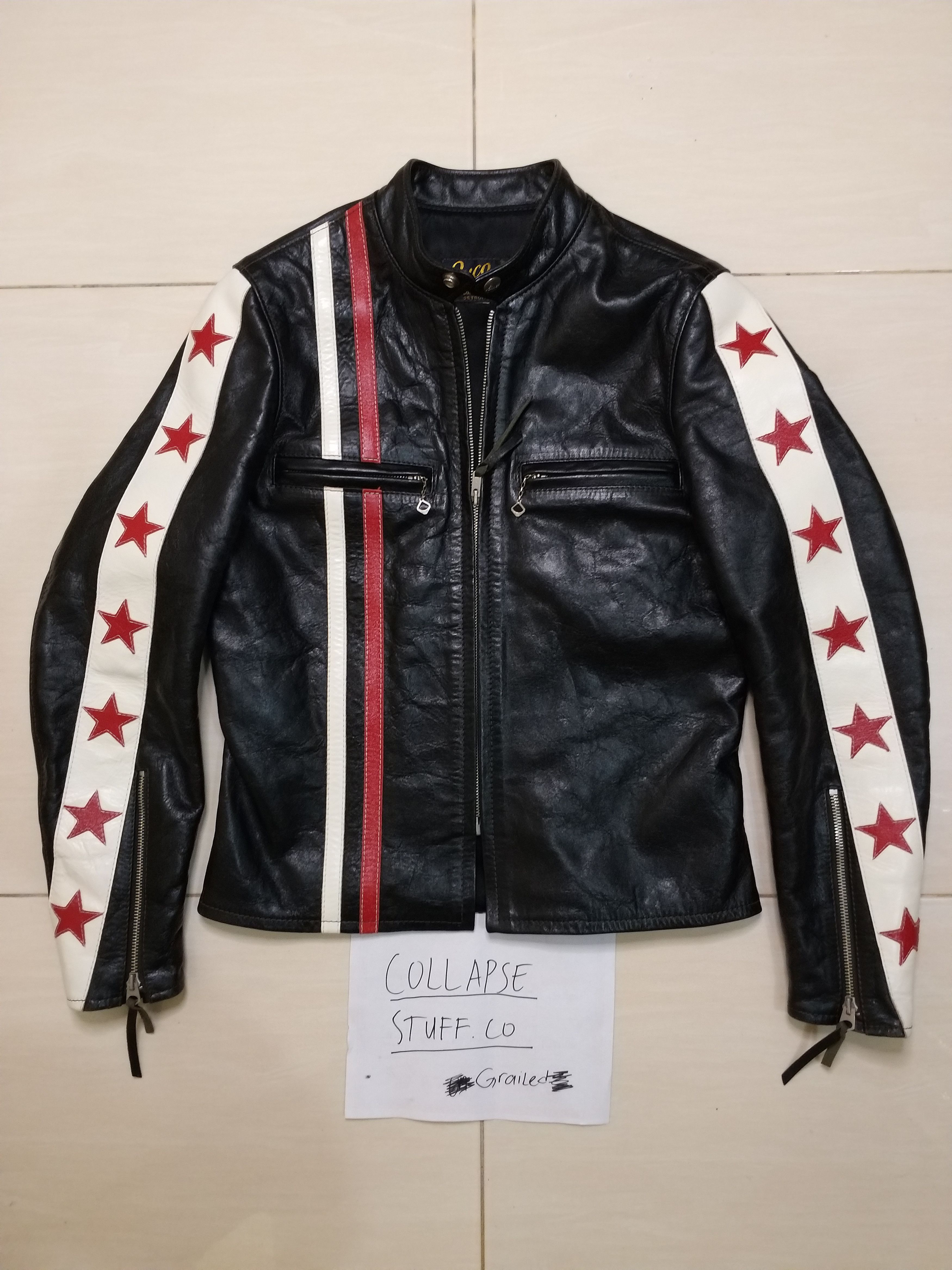 Buco j100 "cycle psycho" horsehide jacket