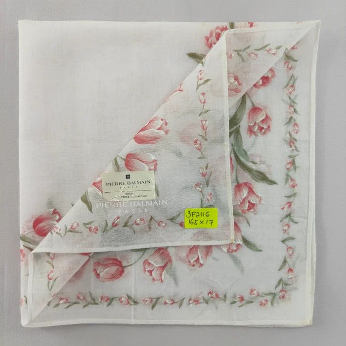 Pierre Balmain New Pierre Balmain Handkerchief/ Bandana - 3F2116 Size ONE SIZE - 2 Thumbnail