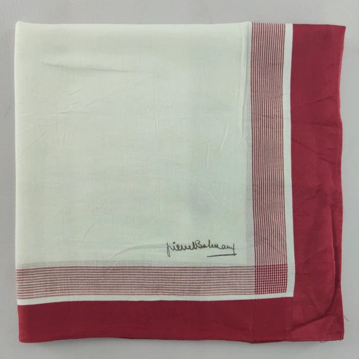 Pierre Balmain × Vintage Pierre Balmain Handkerchief/ Bandana - 3F2090 Size ONE SIZE - 4 Thumbnail