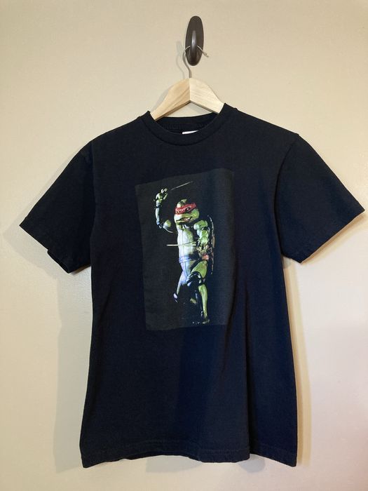 Supreme SS21 Supreme Raphael Ninja Turtle Tee T-Shirt Black Used S