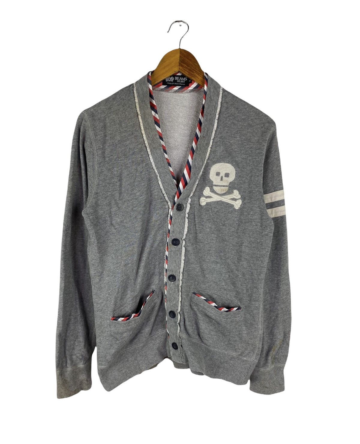 🔥SALE🔥BEAMS HEART CARDIGAN STYLE SKULL DESIGN
