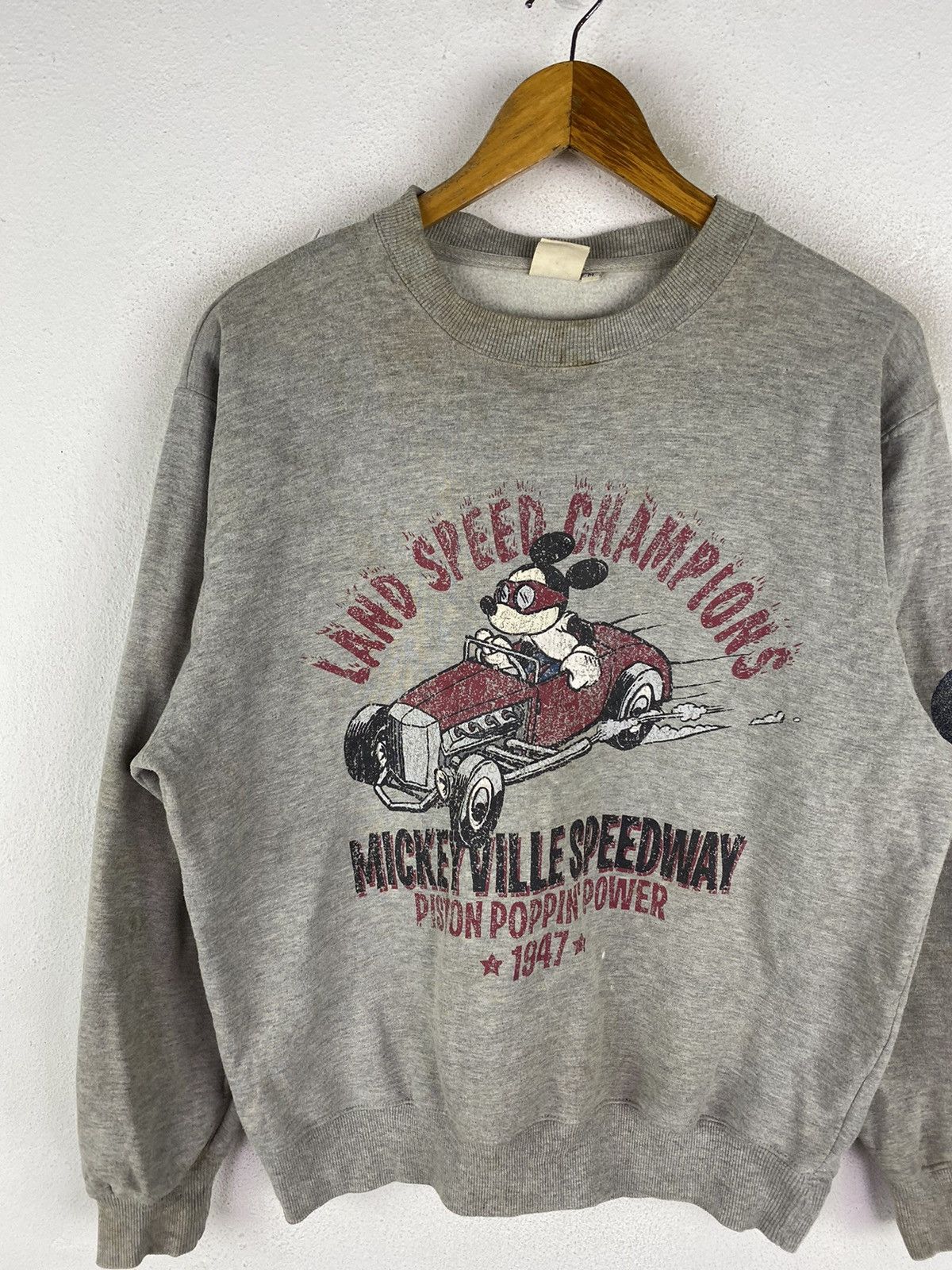 Mickey Mouse 🔥SALE🔥MICKEY VILLE SPEEDWAY SWEATSHIRTS Size US M / EU 48-50 / 2 - 4 Thumbnail