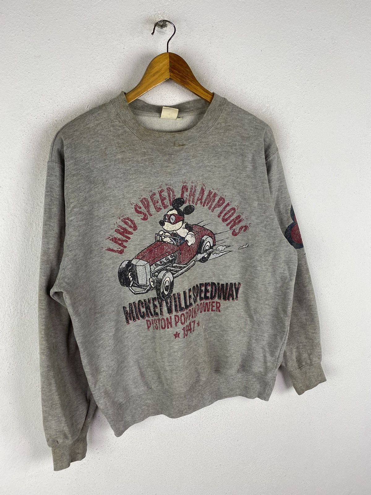 Mickey Mouse 🔥SALE🔥MICKEY VILLE SPEEDWAY SWEATSHIRTS Size US M / EU 48-50 / 2 - 3 Thumbnail