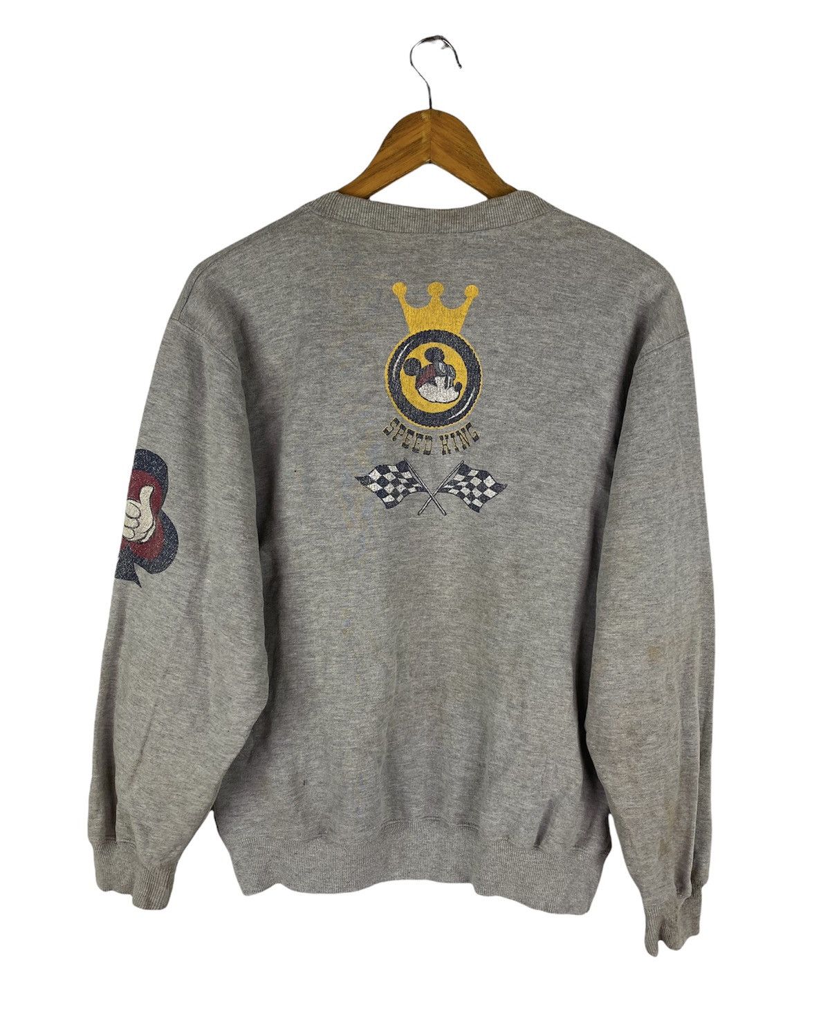 Mickey Mouse 🔥SALE🔥MICKEY VILLE SPEEDWAY SWEATSHIRTS Size US M / EU 48-50 / 2 - 2 Thumbnail