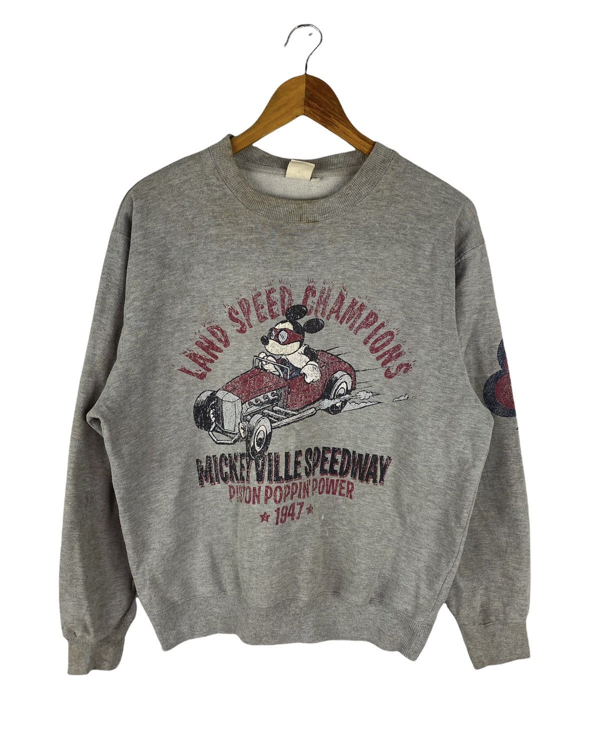 Mickey Mouse 🔥SALE🔥MICKEY VILLE SPEEDWAY SWEATSHIRTS Size US M / EU 48-50 / 2 - 1 Thumbnail