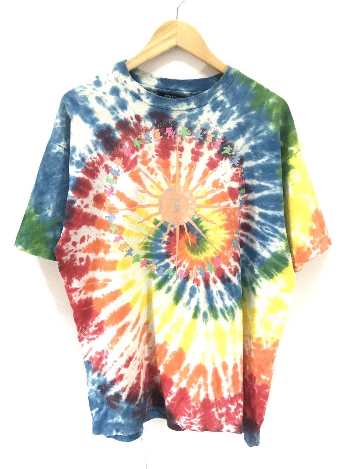 Grateful Dead × Vintage 💥RARE 90s NEEDLES ECSTACY BOY TYE DYE Size US XL / EU 56 / 4 - 1 Thumbnail