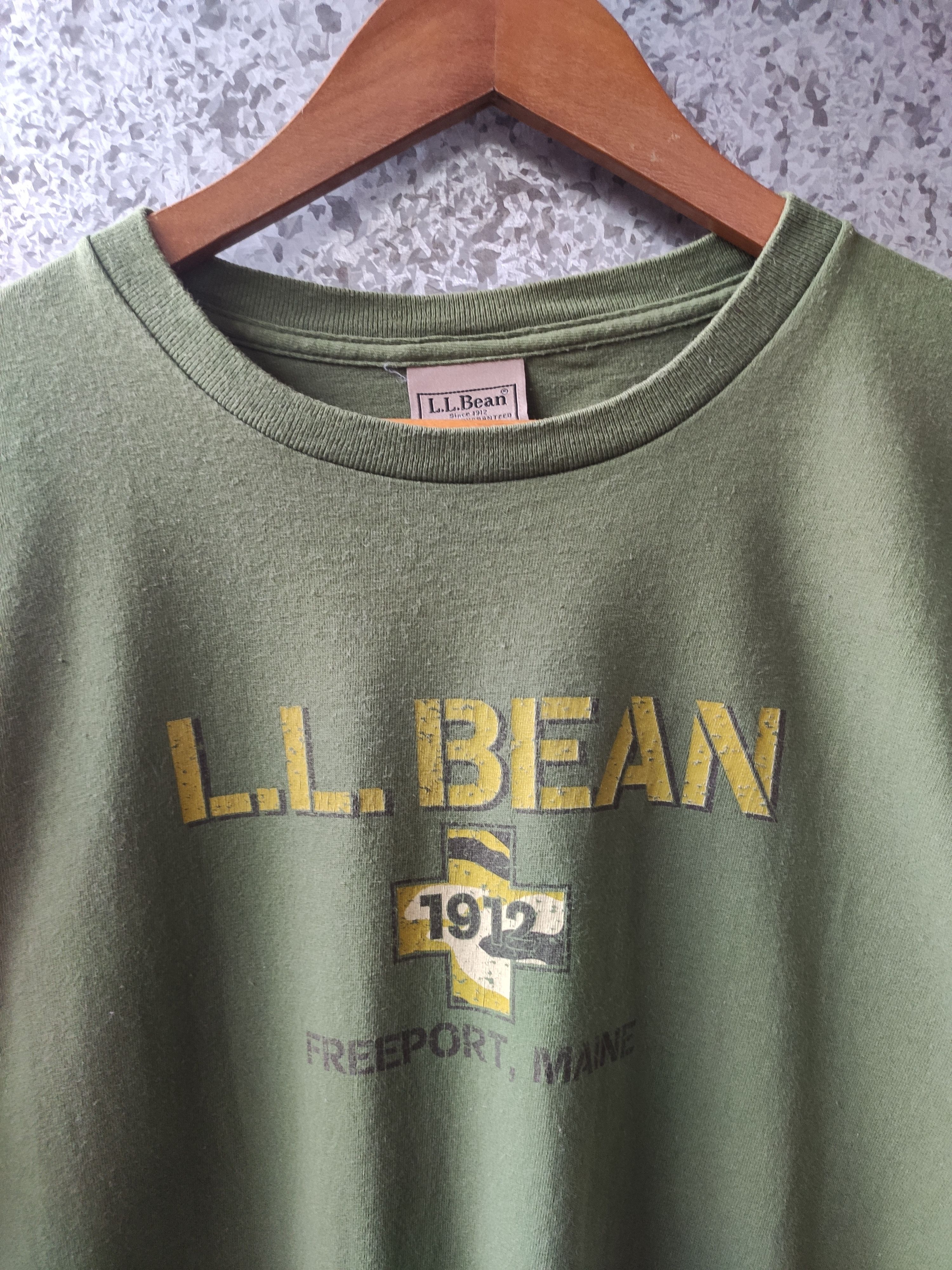 L.L. Bean × Vintage Vintage LL Bean t shirt spell out Size US M / EU 48-50 / 2 - 2 Thumbnail