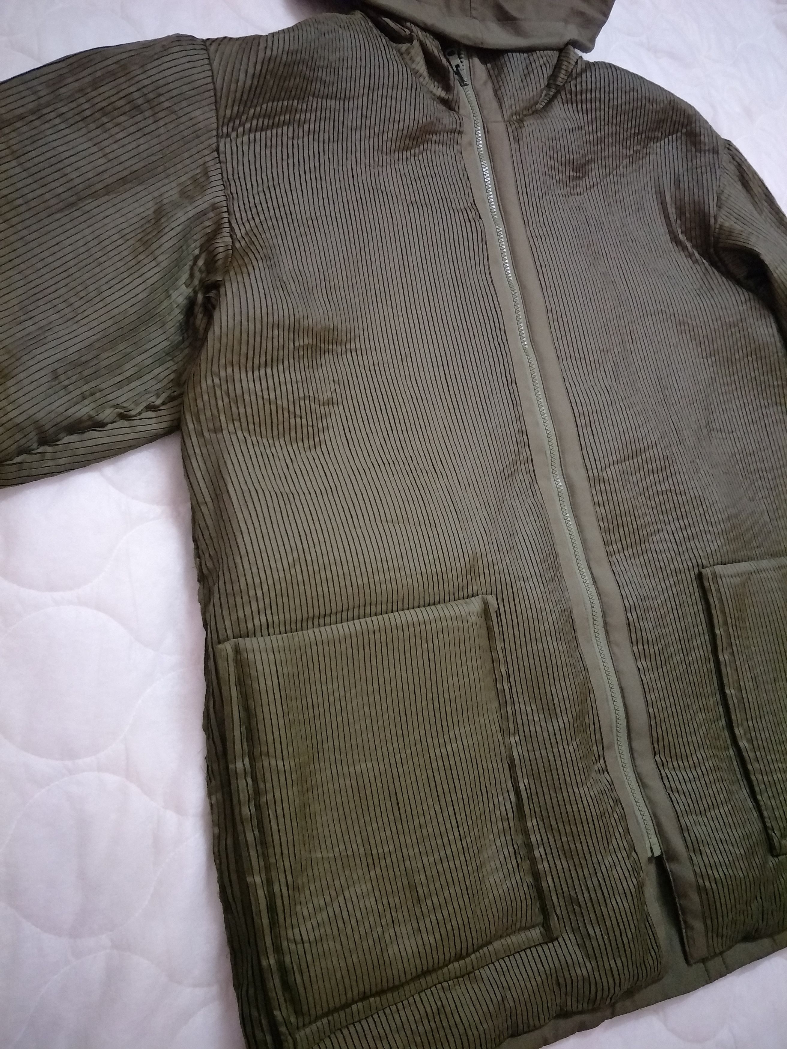 Issey Miyake Windcoat Pleated Reversible Oversized Jacket Size US L / EU 52-54 / 3 - 4 Thumbnail