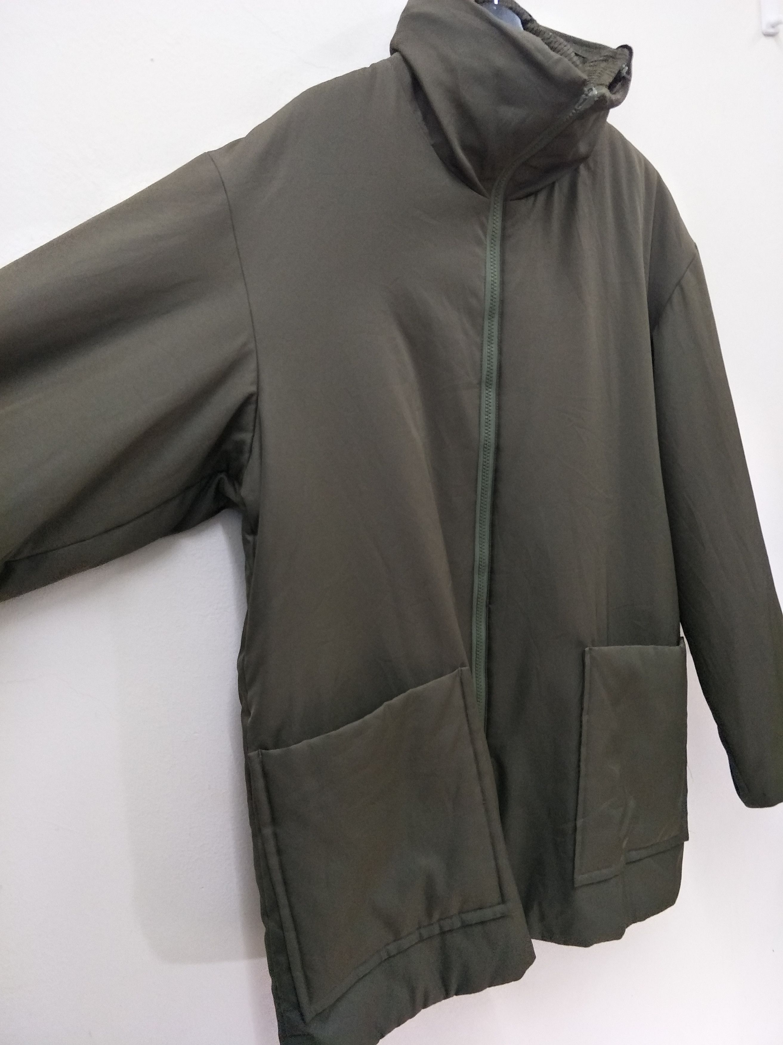 Issey Miyake Windcoat Pleated Reversible Oversized Jacket Size US L / EU 52-54 / 3 - 7 Thumbnail