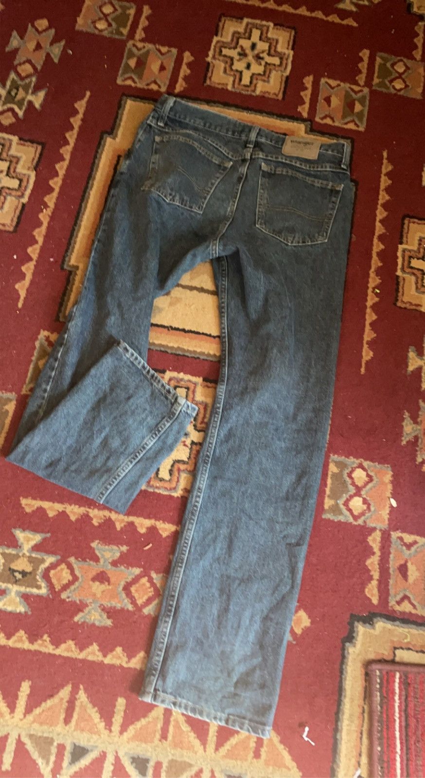 Vintage × Wrangler Vintage dark wash jeans Size US 32 / EU 48 - 4 Thumbnail