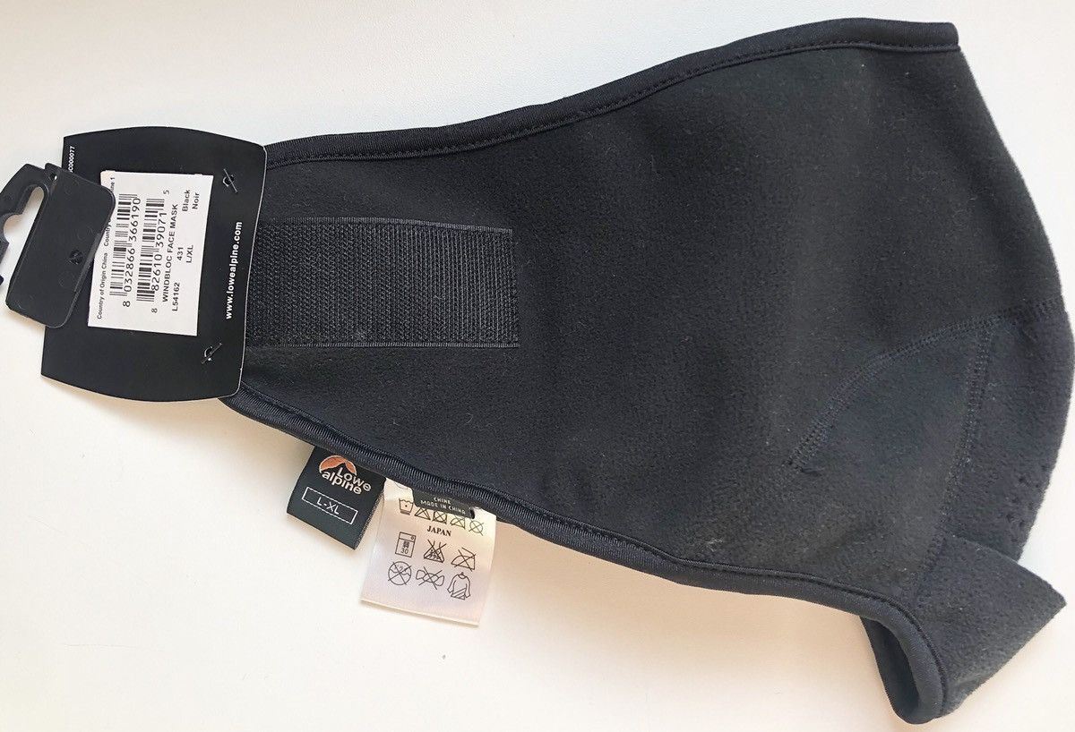 Other Lowe Alpine Polar Mask BLACK Size ONE SIZE - 2 Thumbnail