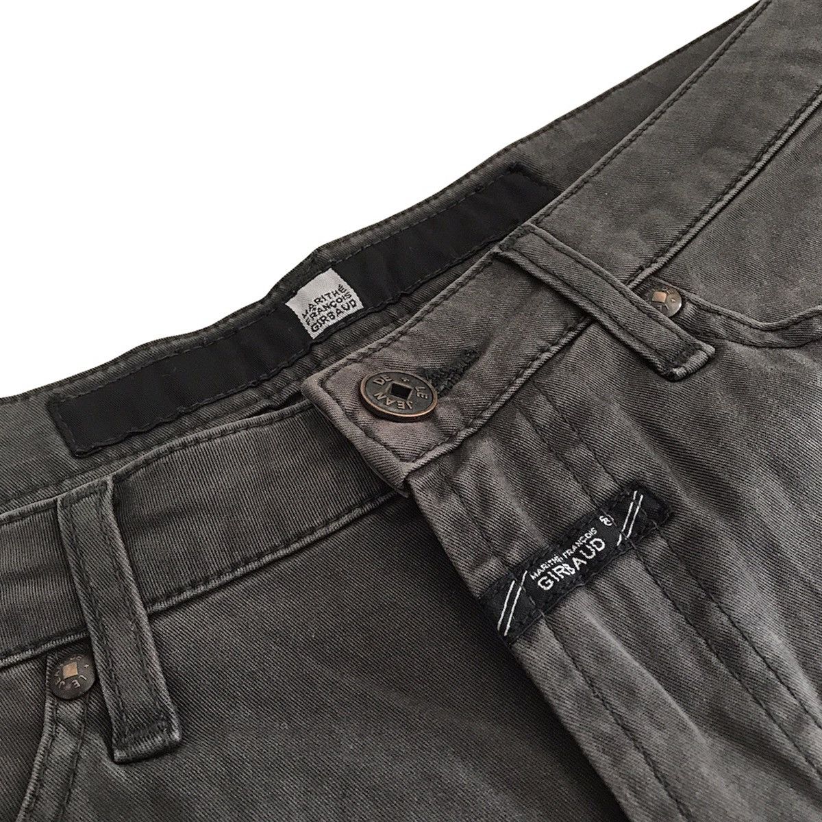 Designer Authentic Marithé François Girbaud M+FG France Bootcut Pants Size US 33 - 5 Thumbnail