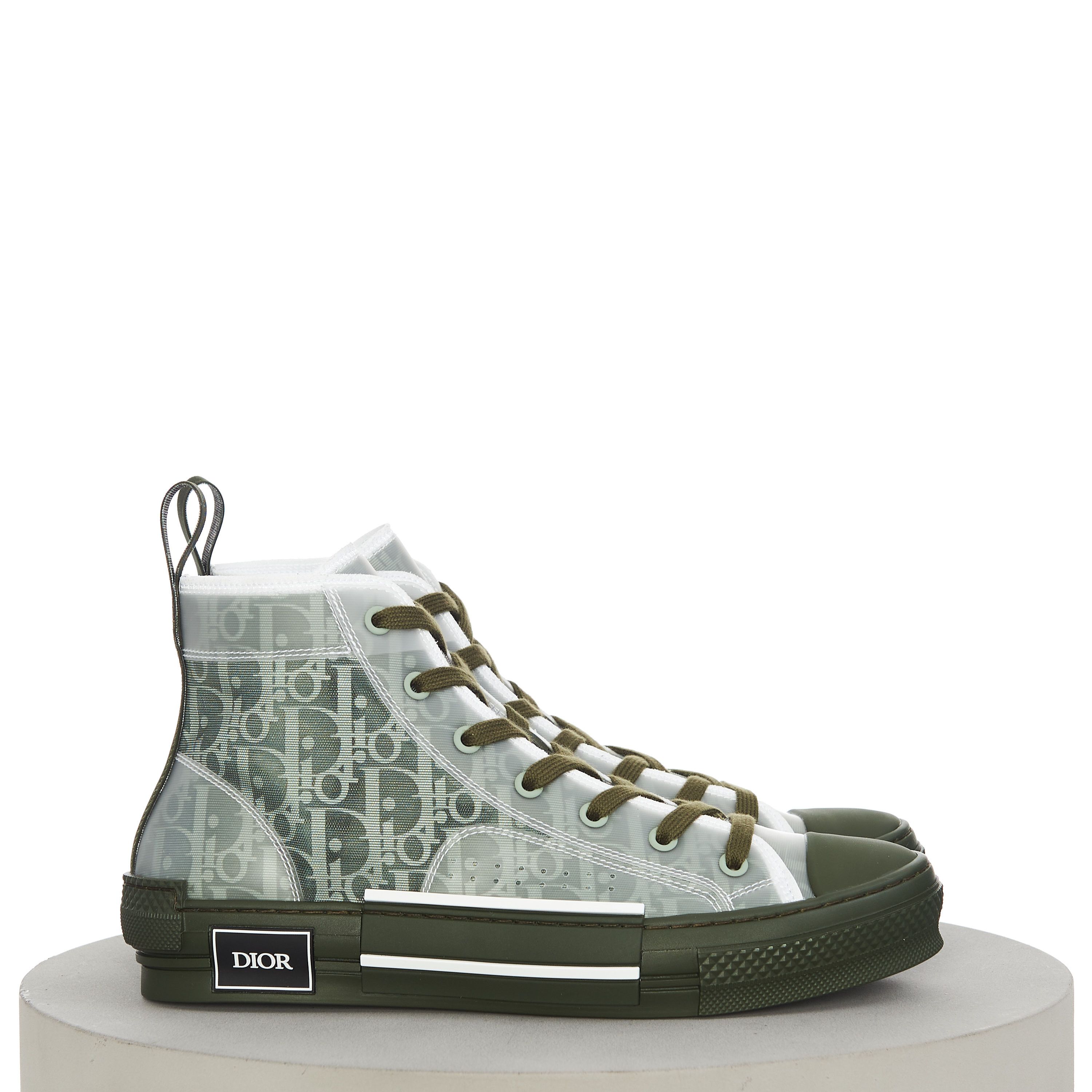 DIOR B23 Canvas Sneakers In Dior Oblique Print