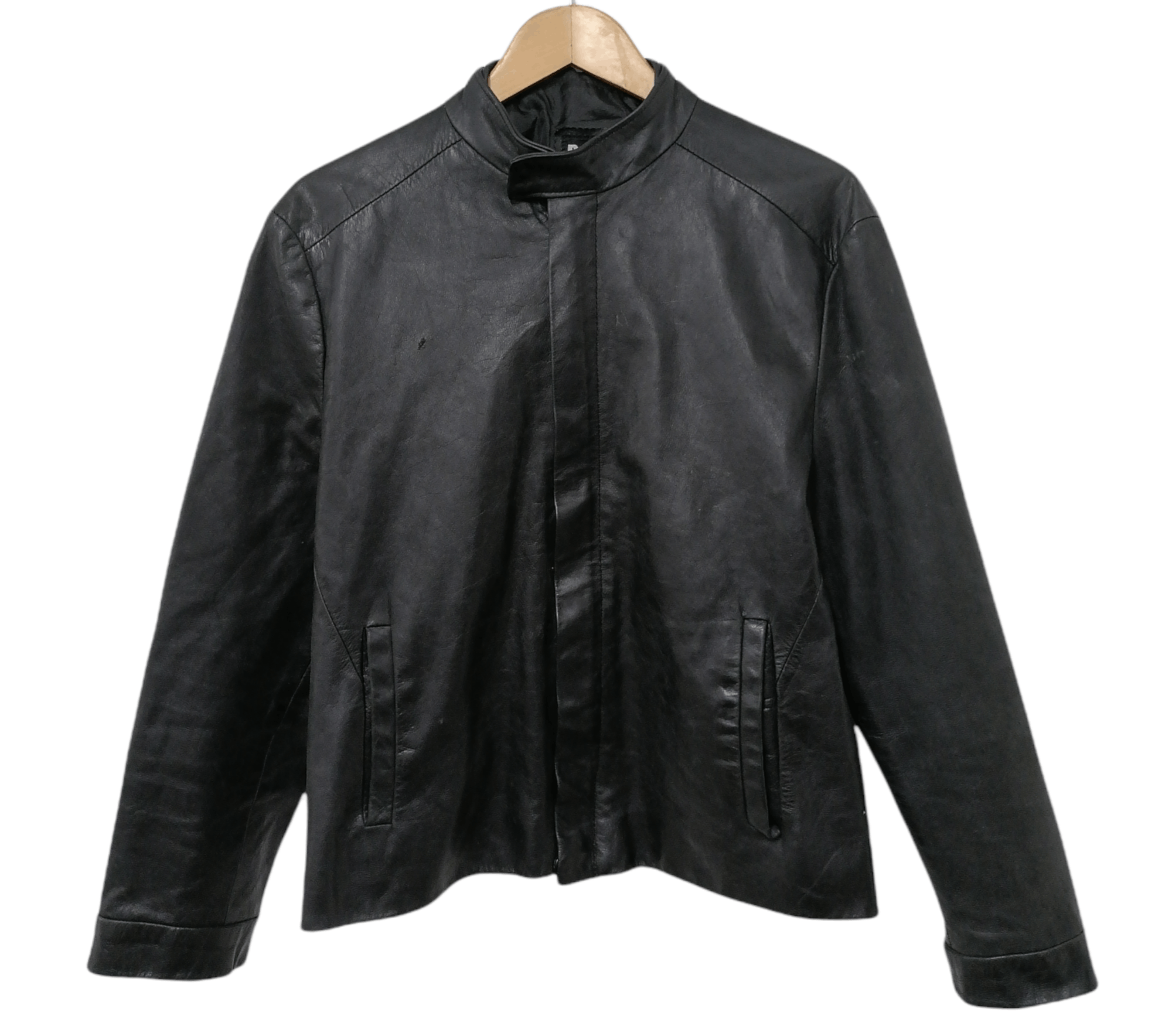 Politix Vintage Politix Leather Biker Jacket Grailed