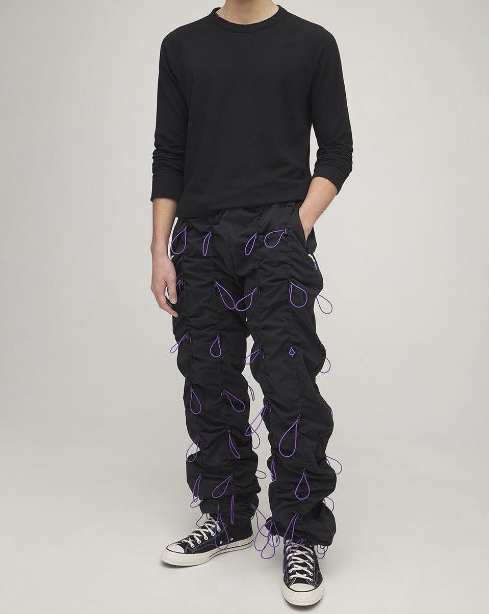 99%Is 99%is Black and Purple Gobchang Pants | Grailed