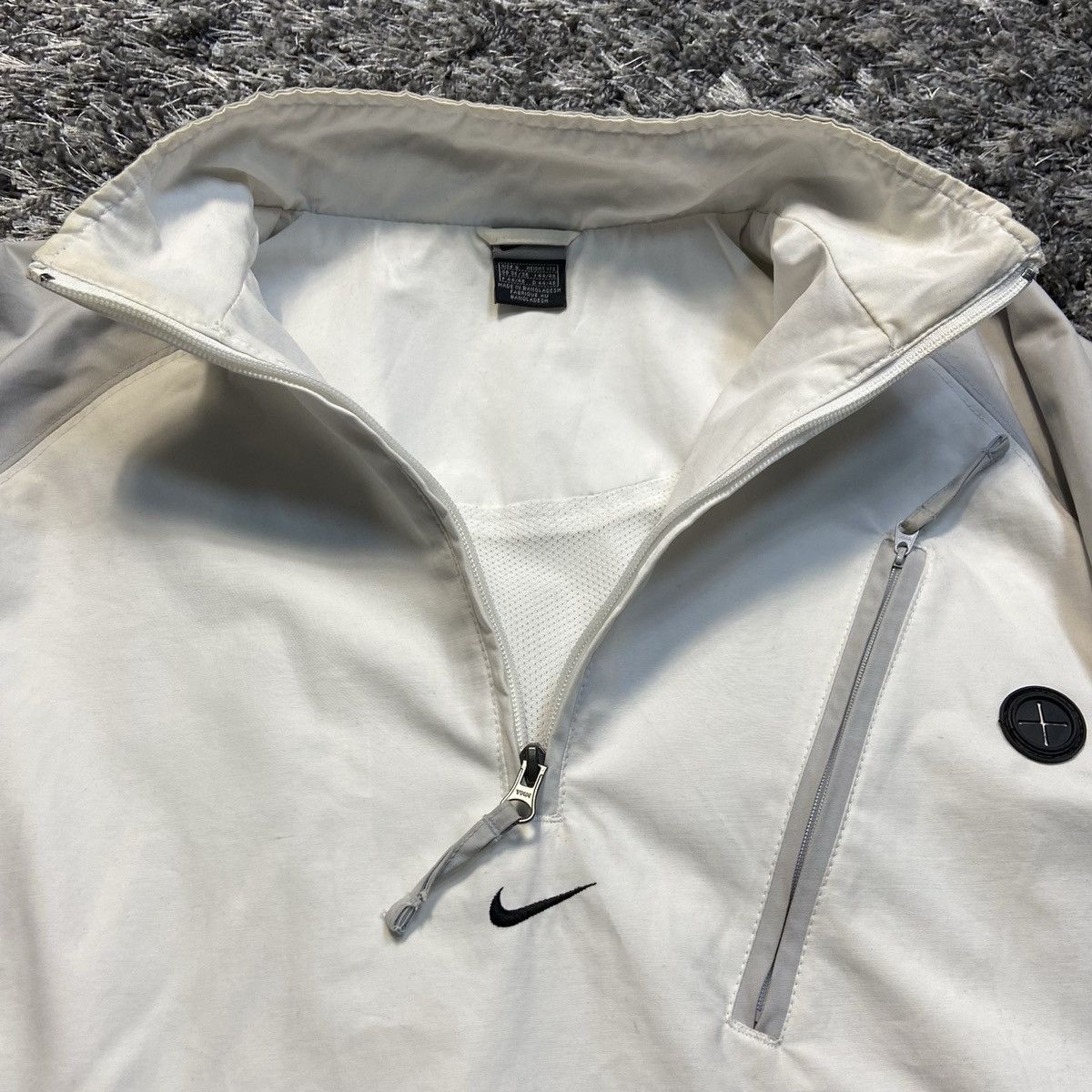 Nike 00s ARCHIVE NIKE CENTER SWOOSH ANORAK TECHNO JACKET - № 2131 Size US M / EU 48-50 / 2 - 7 Thumbnail
