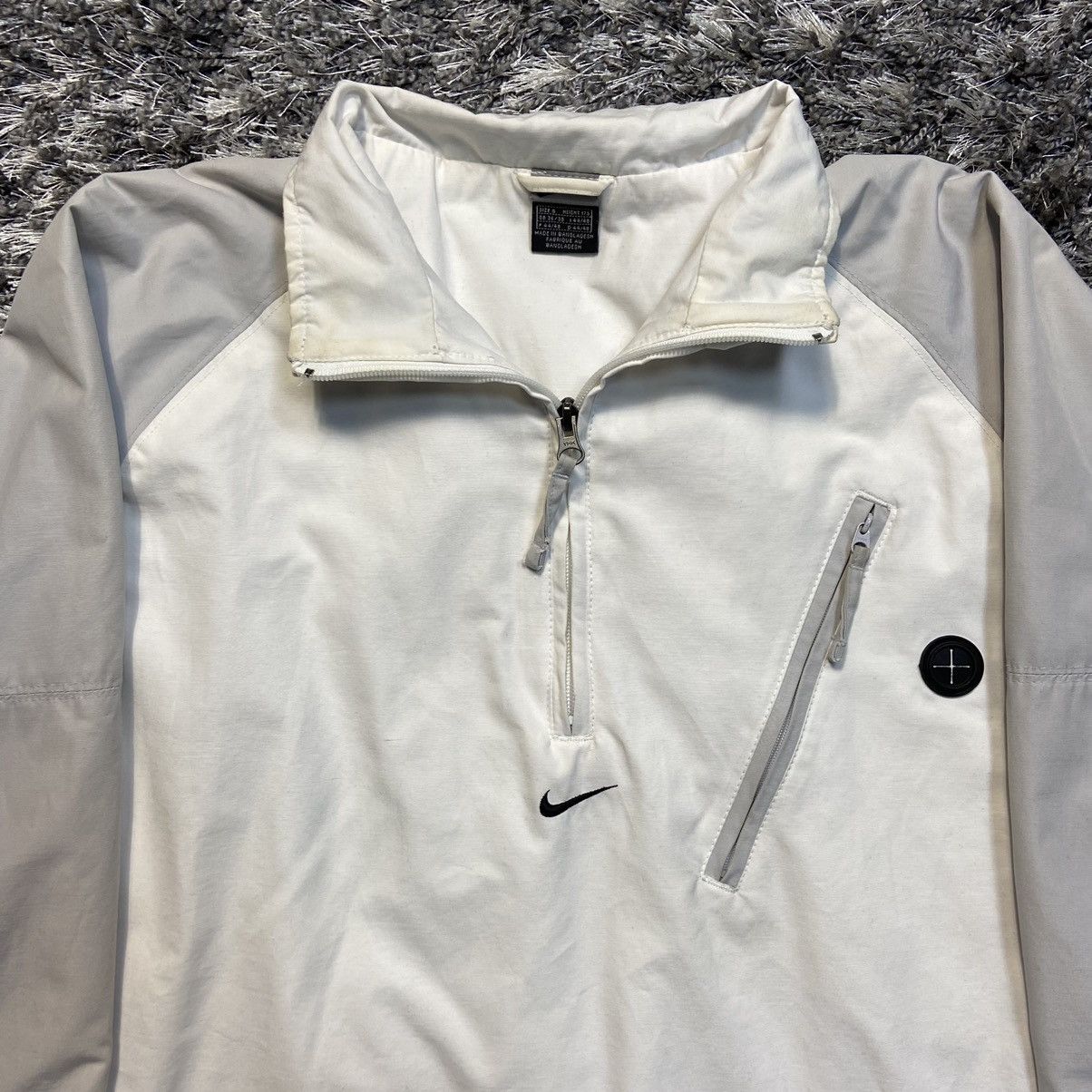 Nike 00s ARCHIVE NIKE CENTER SWOOSH ANORAK TECHNO JACKET - № 2131 Size US M / EU 48-50 / 2 - 5 Thumbnail