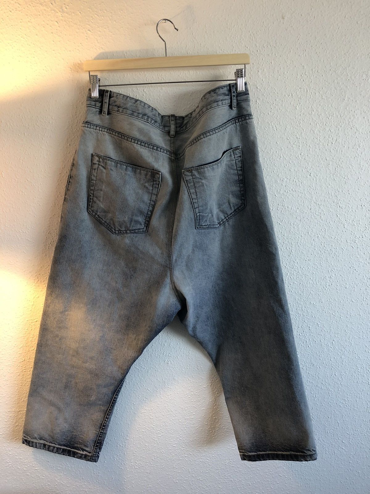 Rick Owens Drkshdw Rick Owens DRKSHDW Cropped Astaire Denim | Grailed