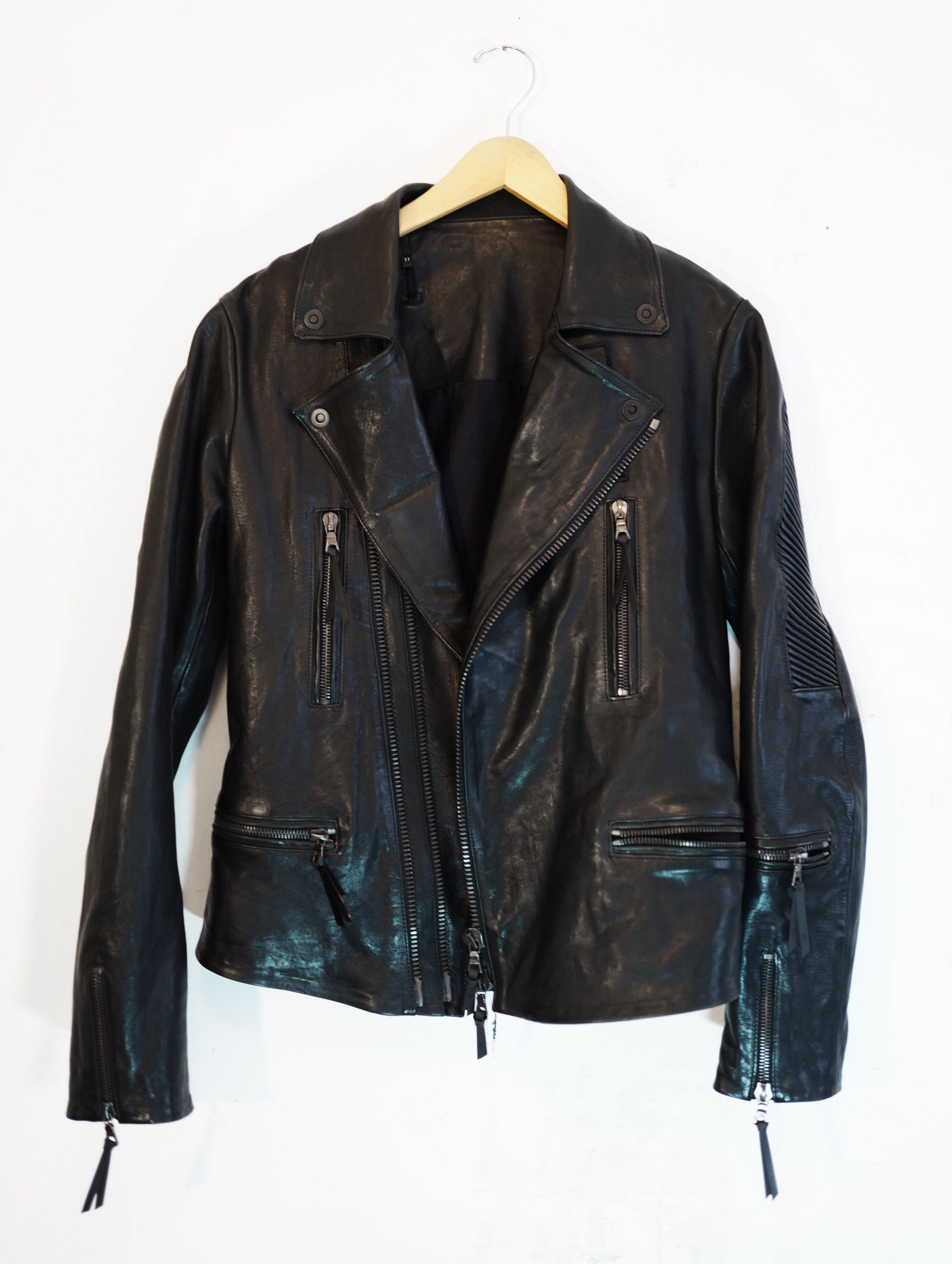 11 By Boris Bidjan Saberi 11 by Boris Bidjan Saberi Leather Jacket Size US M / EU 48-50 / 2 - 2 Thumbnail