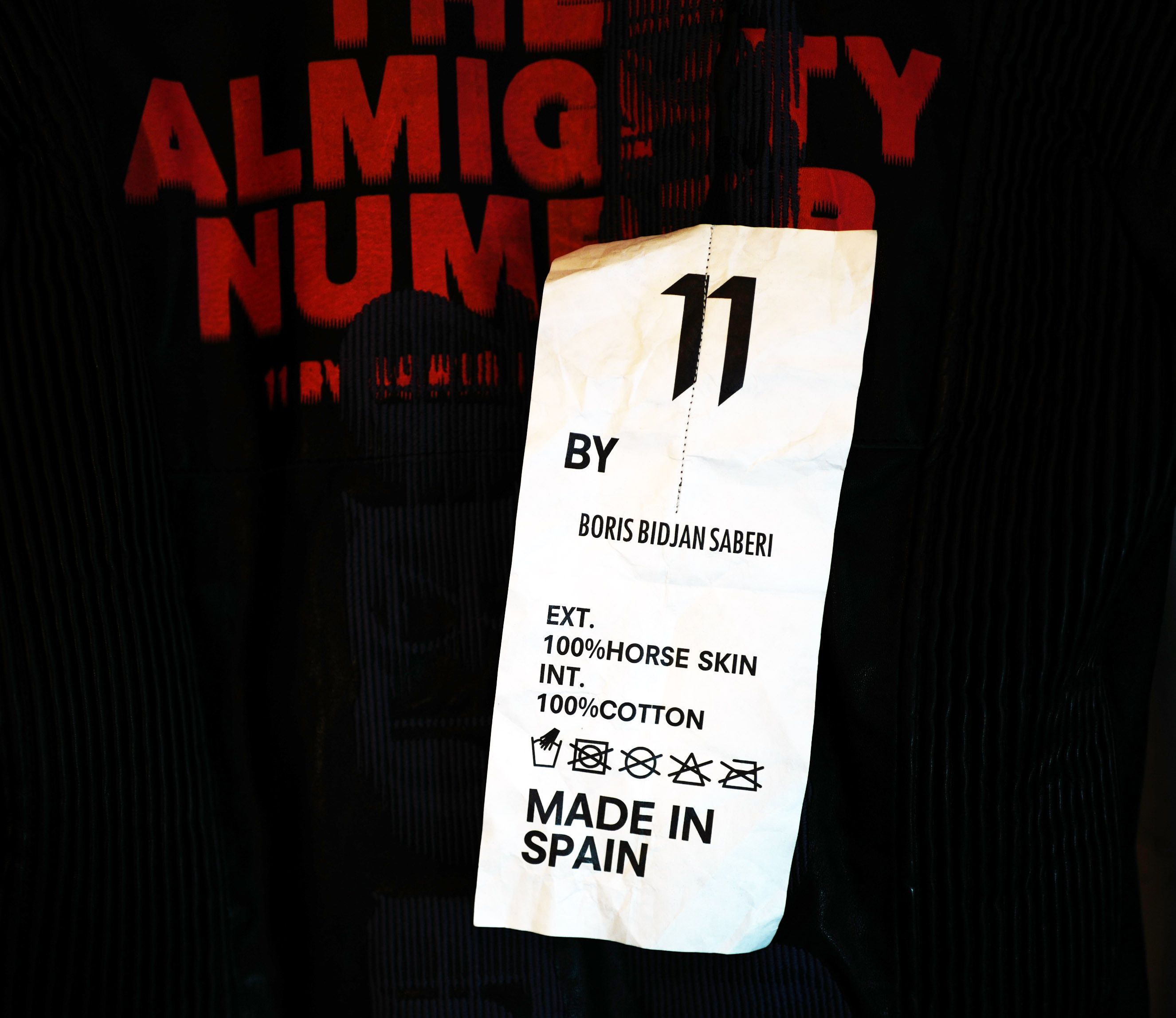 11 By Boris Bidjan Saberi 11 by Boris Bidjan Saberi Leather Jacket Size US M / EU 48-50 / 2 - 3 Thumbnail