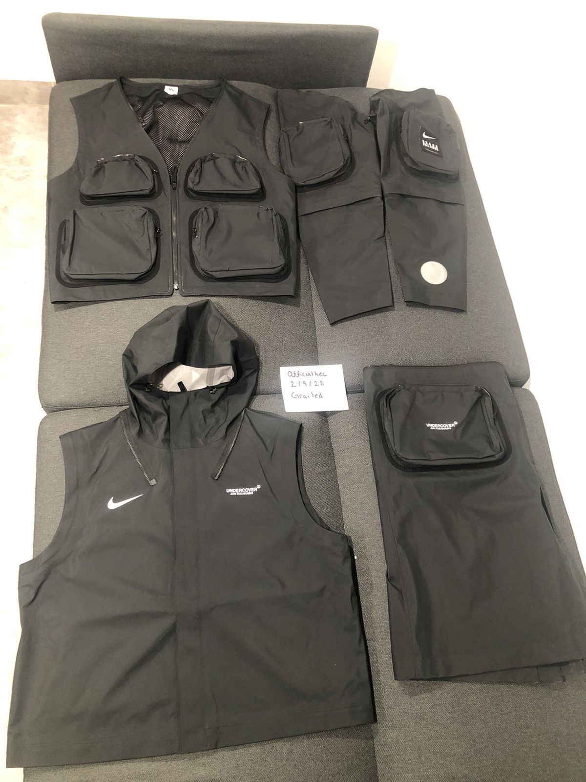 Nike Undercover NIKE X UNDERCOVER MEN S PARKA CW8017 010 XL NIKELAB BLACK Grailed