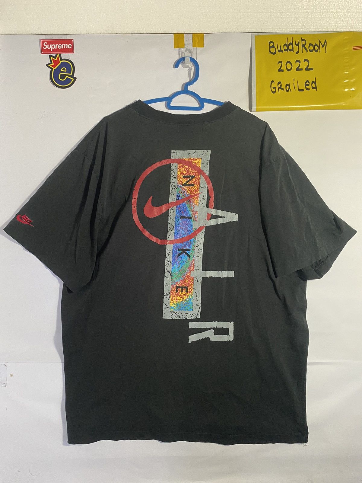 Nike Vintage ! Rare Nike Air Big Logo 90s tee Size US L / EU 52-54 / 3 - 7 Thumbnail
