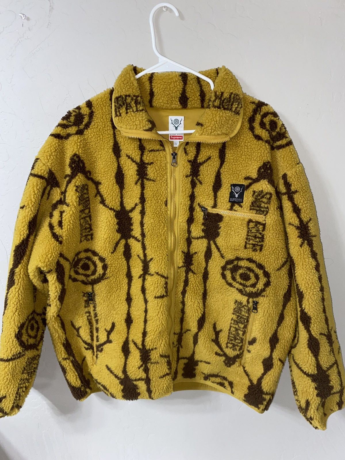 South2 West8 × Supreme Supreme x South2 West8 Fleece Jacket | Grailed